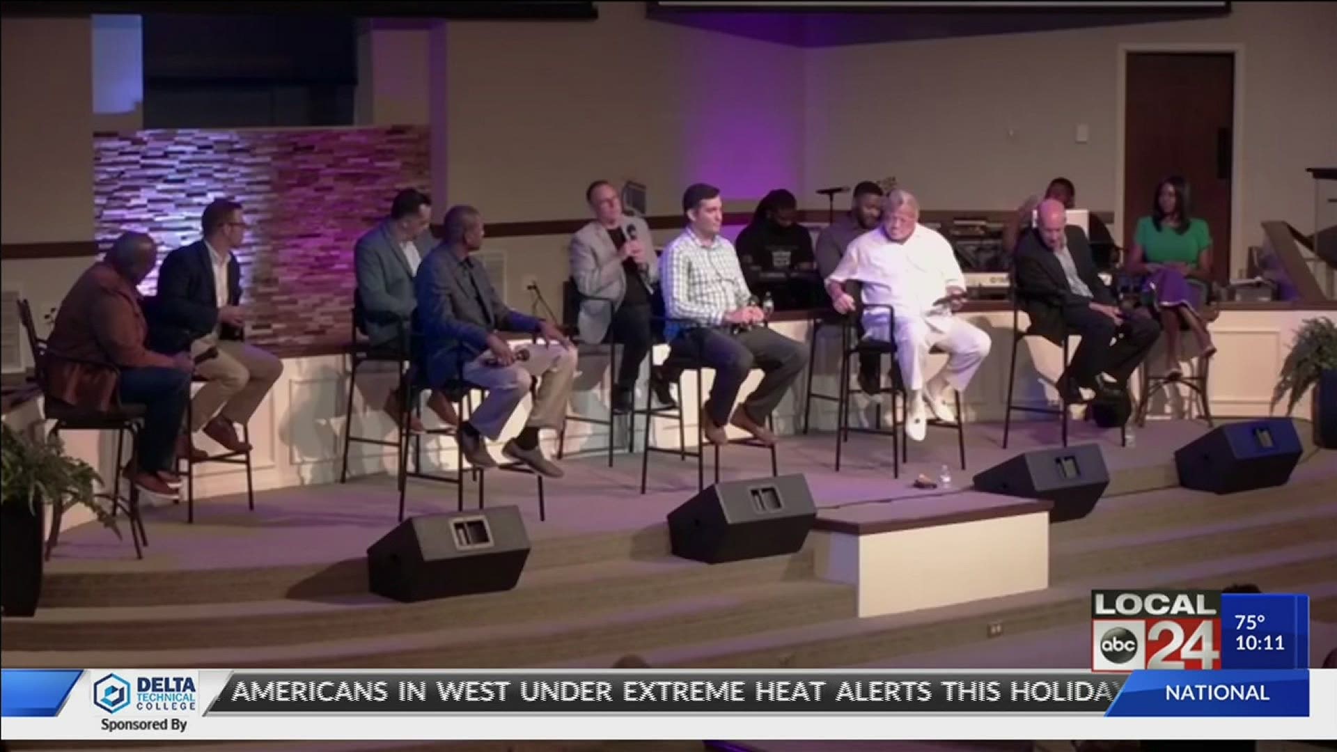 Local pastors talk about topics that can be minorities together.