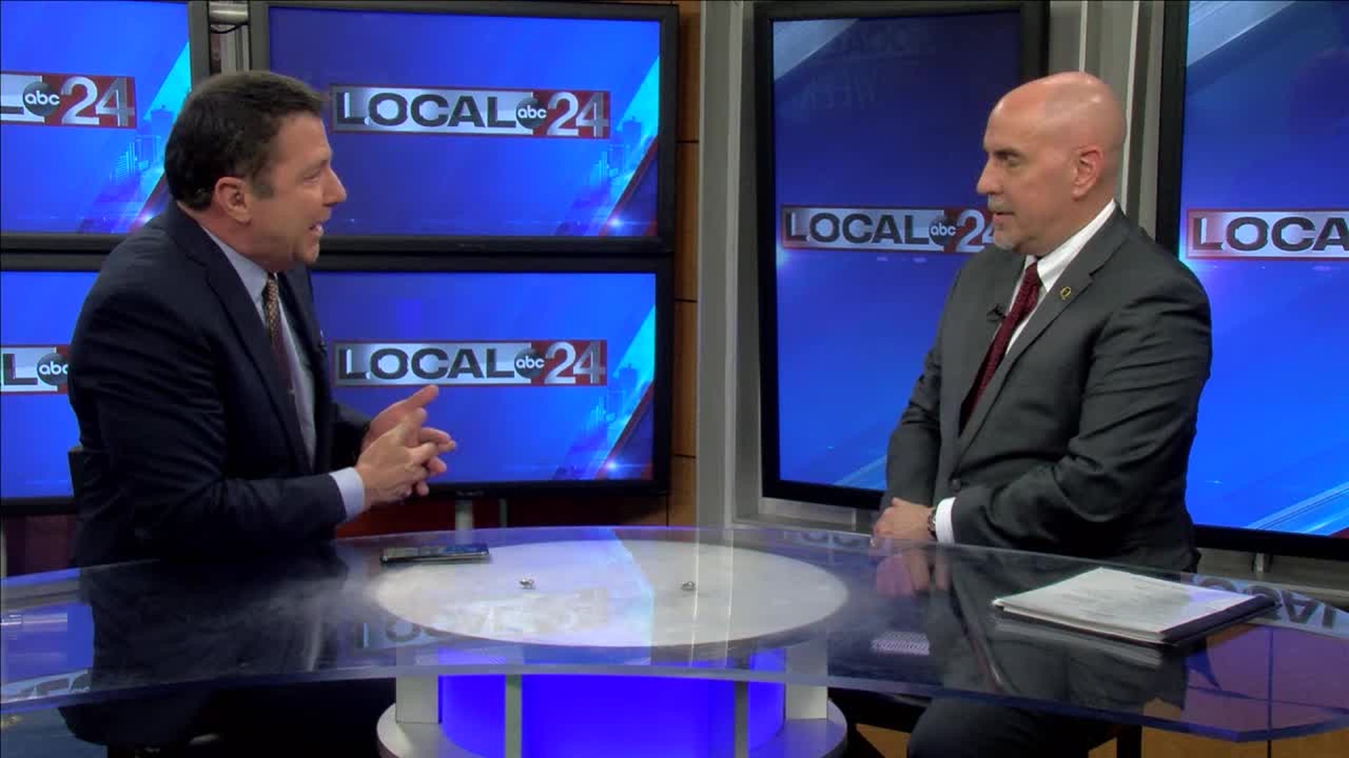 Memphis VA CEO David Dunning talks about progress & programs with Local 24 News Anchor Richard Ransom