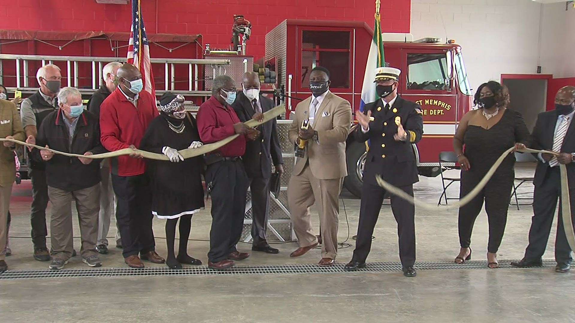 The city celebrated the opening of Dennis Brewer Fire Station #3 Thursday.