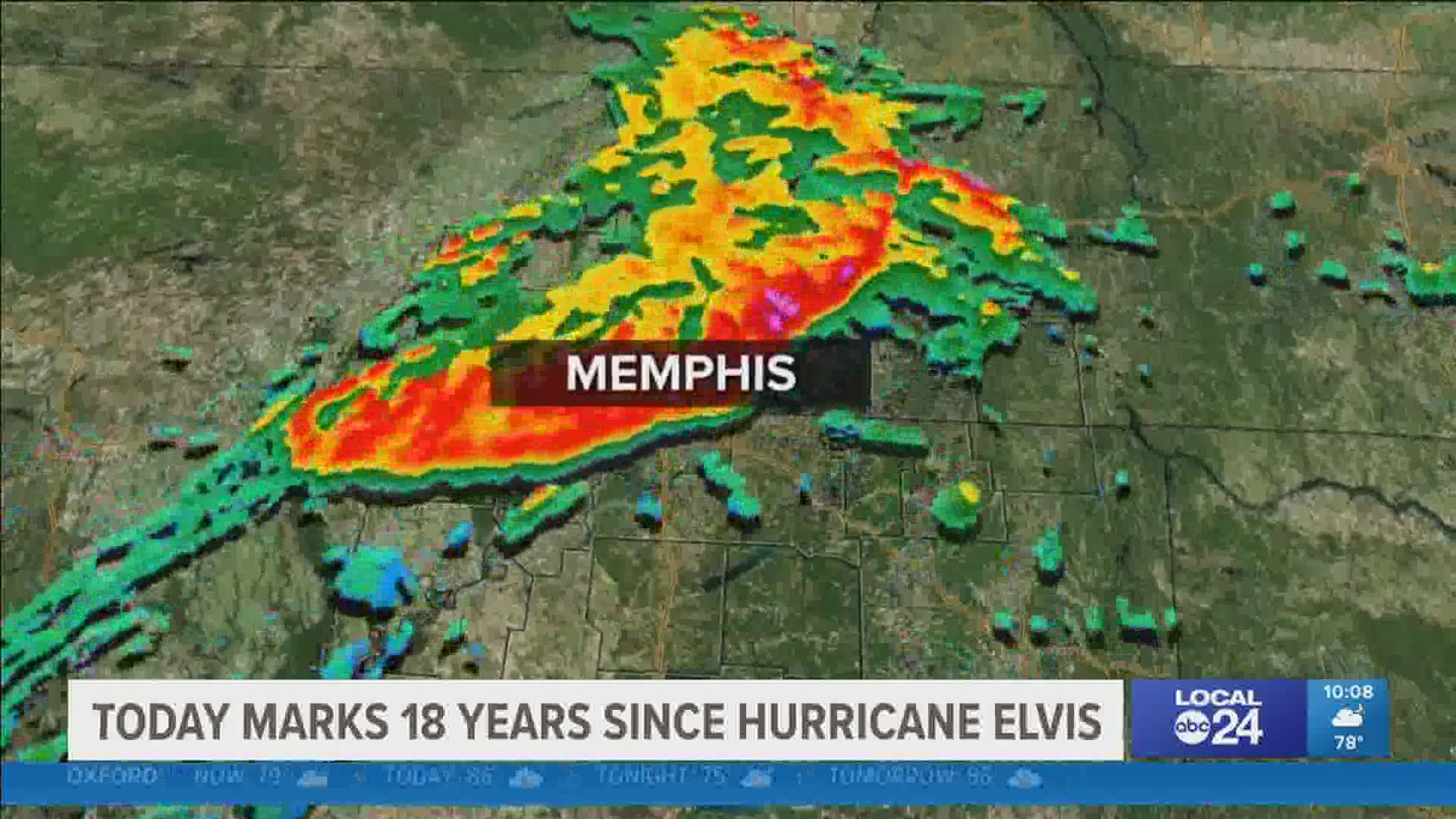 The storm knocked out power to over 70% of the City of Memphis and resulted in several fatalities.