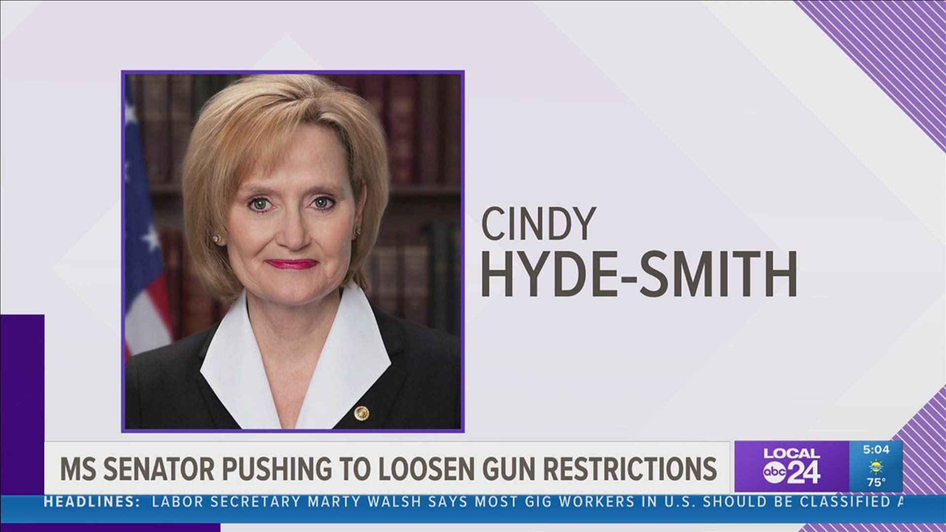 Cindy Hyde-Smith is one a handful of republicans co-sponsoring "the Second Amendment Mandates Equality of 2021 Act."