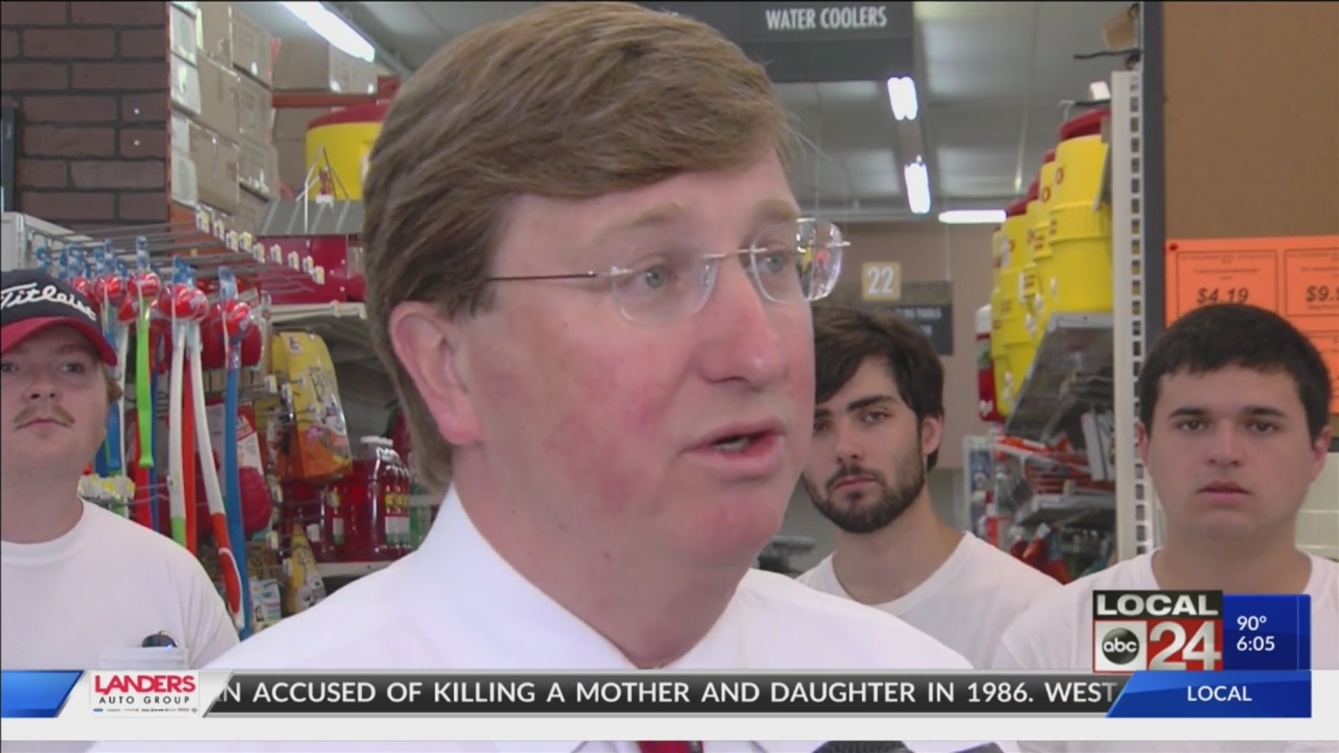 Mississippi Lt. Gov. Tate Reeves makes campaign stop in Hernando Wednesday