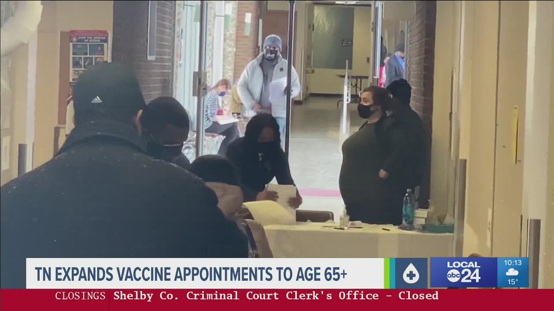 The Tennessee Department of Health announced that its moving into the next stage of vaccination beginning next week.