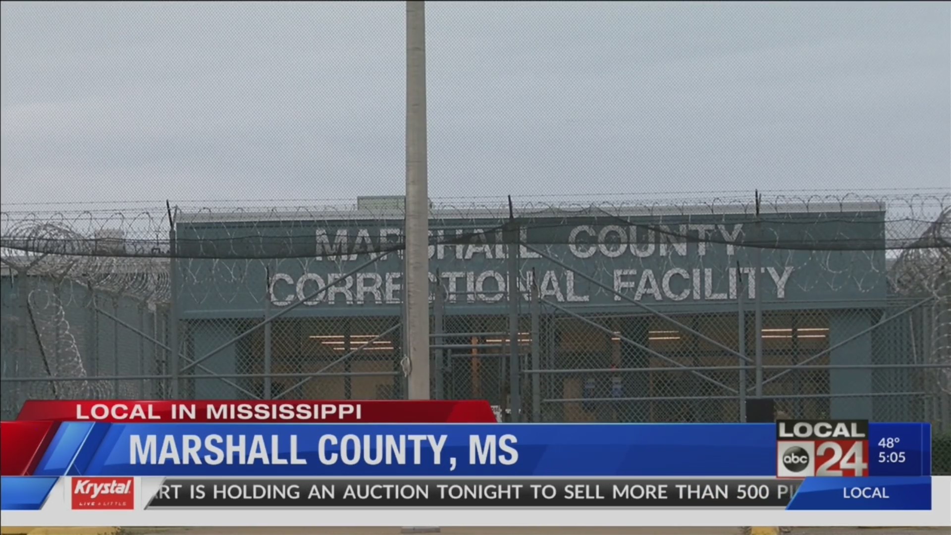 TWO INMATES DEATHS IN NORTHERN MS