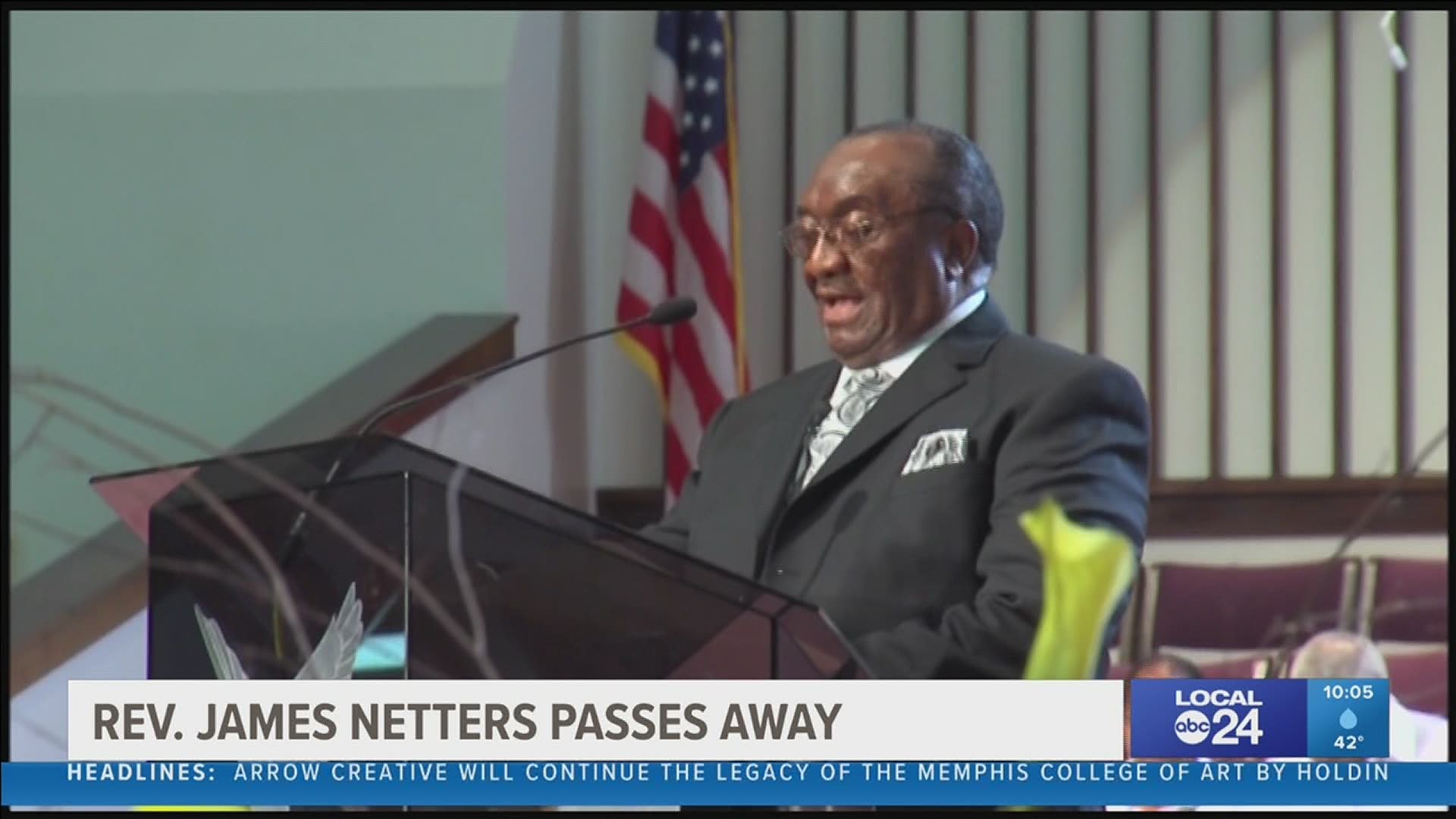 Former Mt. Vernon Baptist Church Rev. James Netters Sr. dies