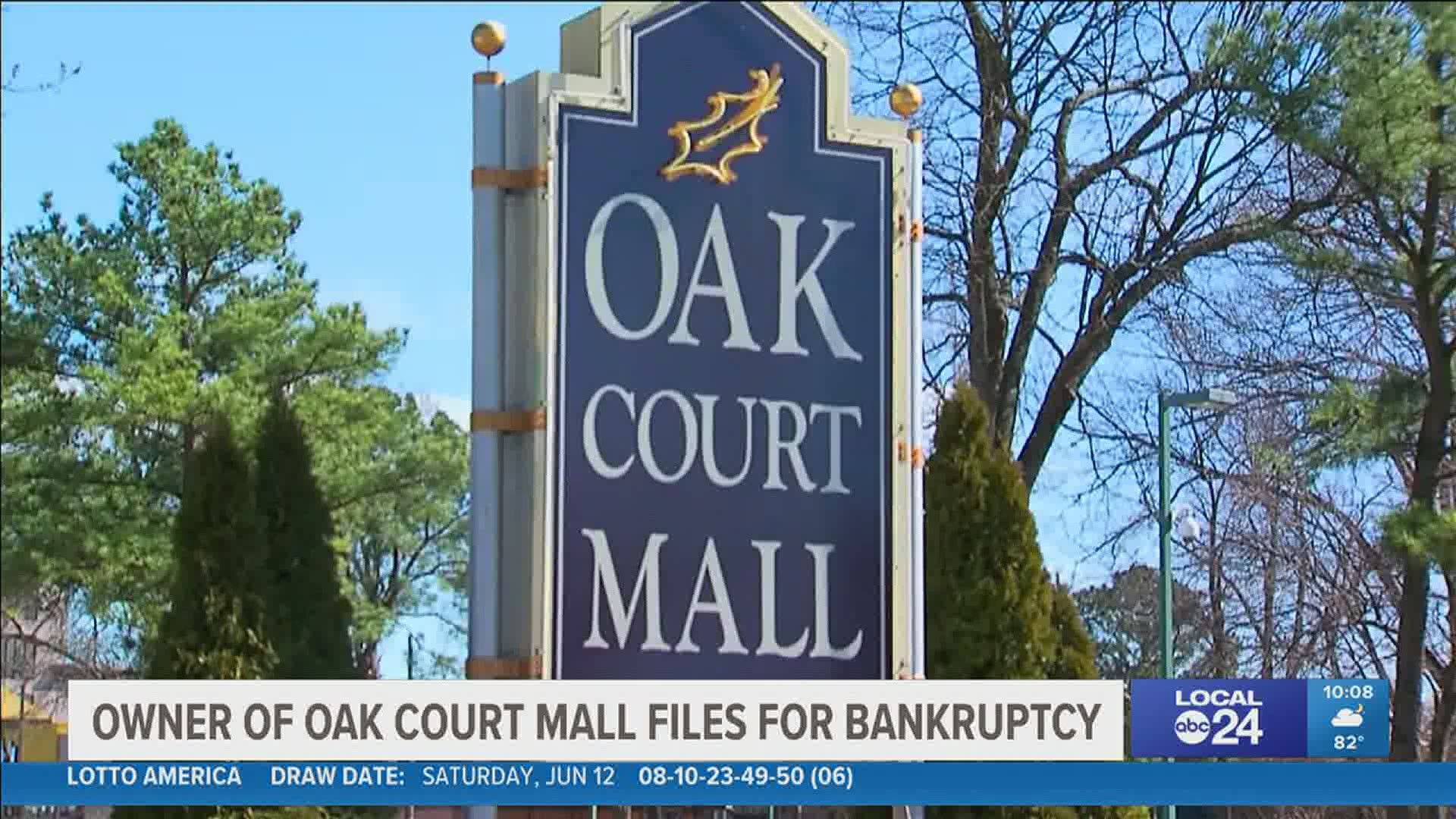 Oak Court Mall owners Washington Prime Group file for bankruptcy