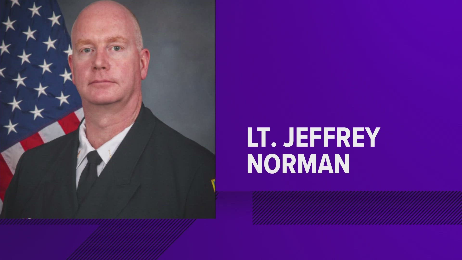 Lieutenant Jeffery Norman died in a house fire Tuesday. The Memphis Fire Department later determined the fire to be arson.