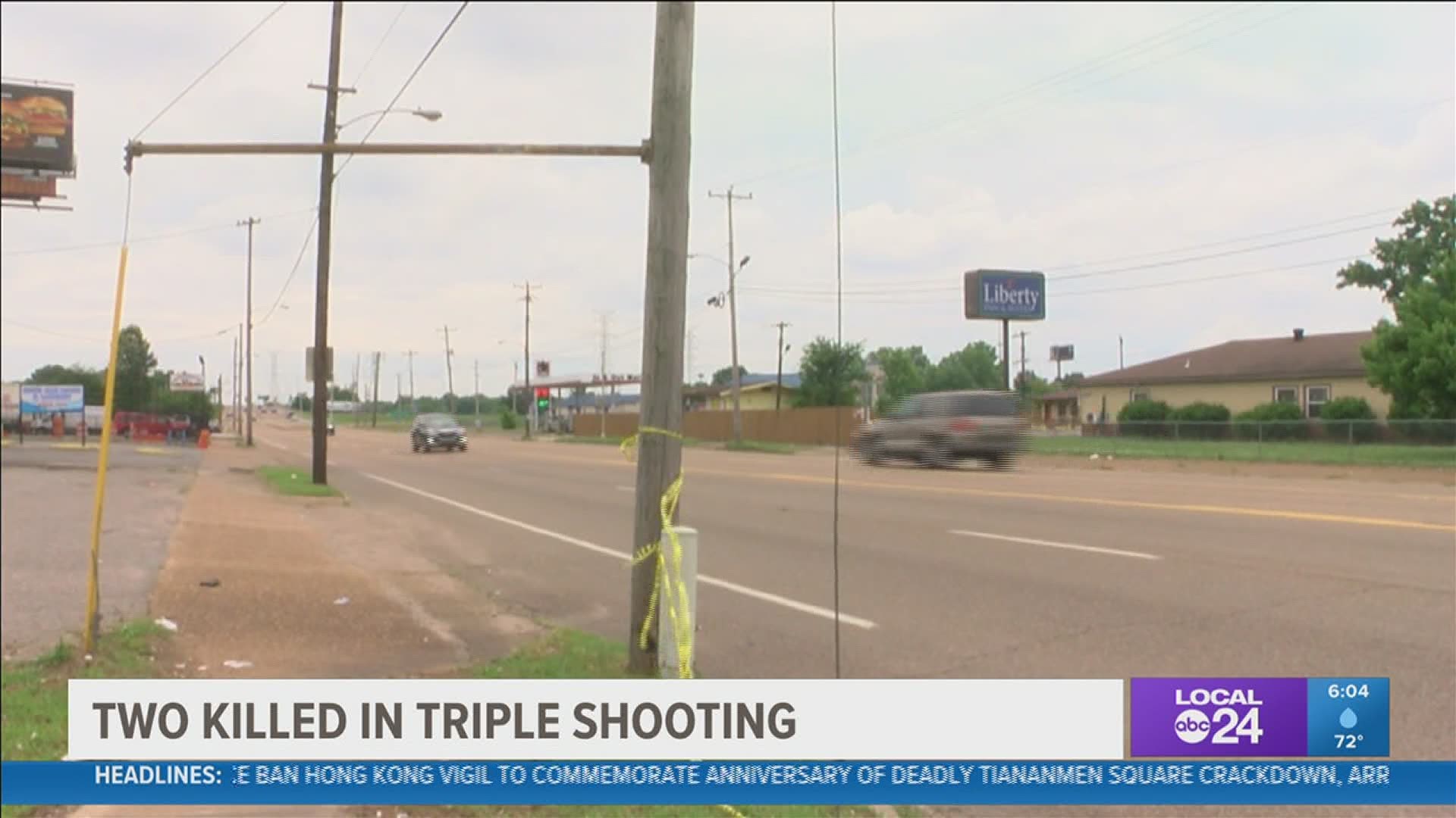 Memphis police are investigating a triple shooting early Saturday.