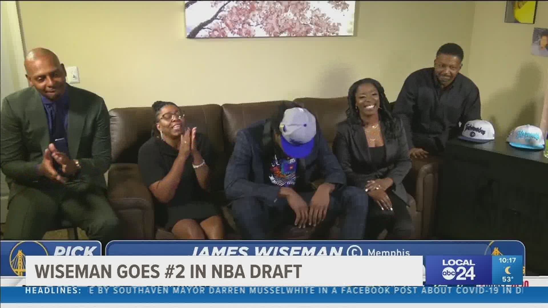 The Memphis Tigers basketball program is in the national spotlight once again, as former star player James Wiseman is selected in the 1st round of the 2020 NBA draft