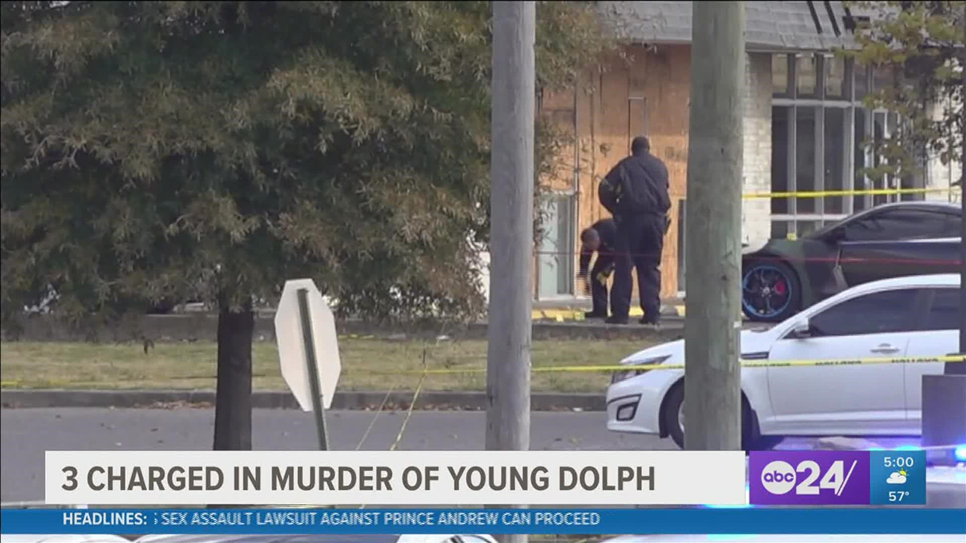 Three men have now been arrested in the case, including the two authorities believe pulled the trigger and killed Young Dolph in November.