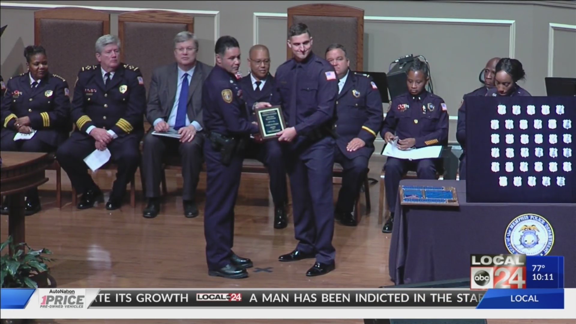 34 Memphis Police Officers included in 129th Recruit Class Graduation Ceremony