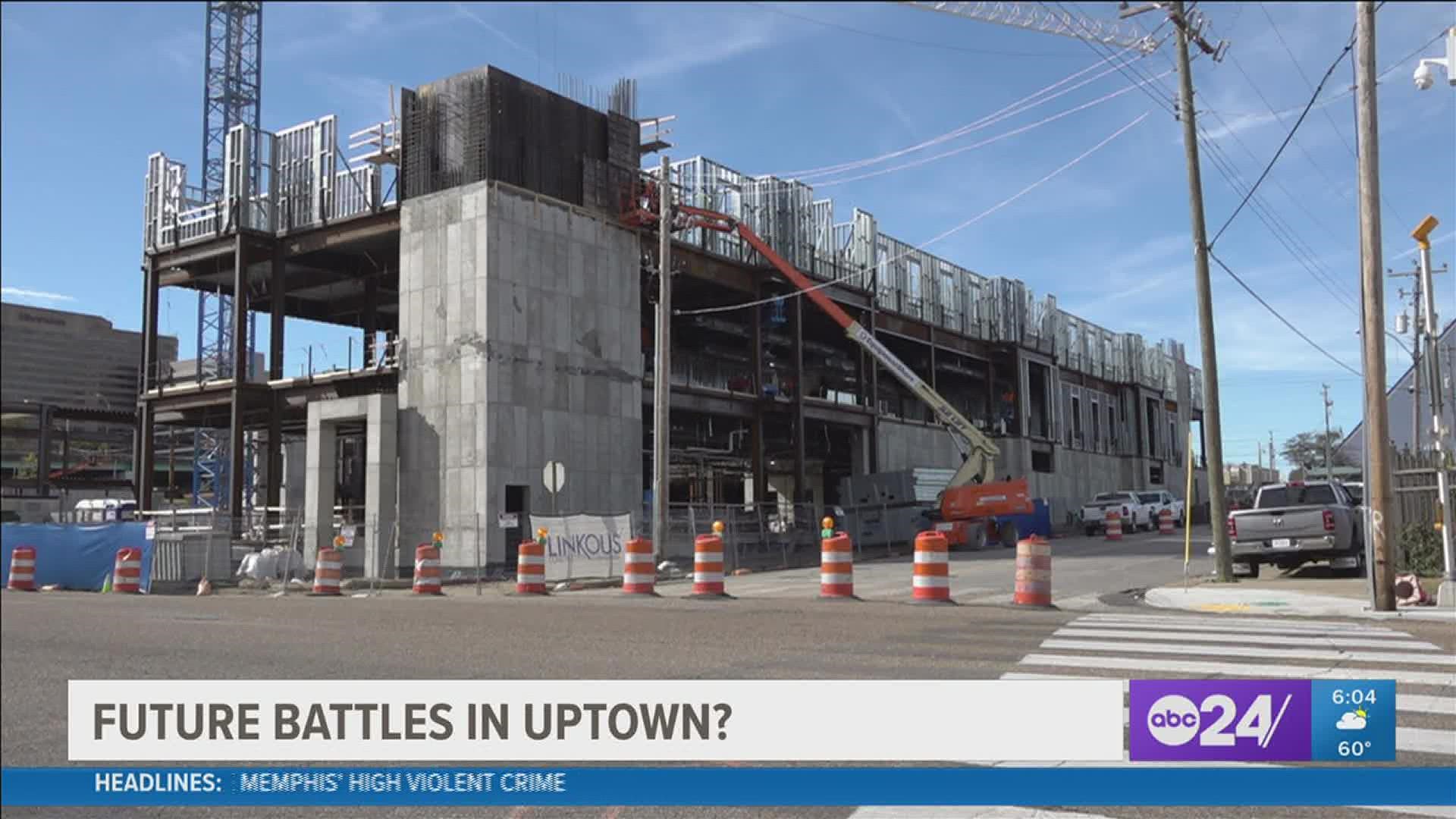 Resident opposition to a parking garage for St. Jude Children's Research Hospital may be the first concern, but it's likely not the last.