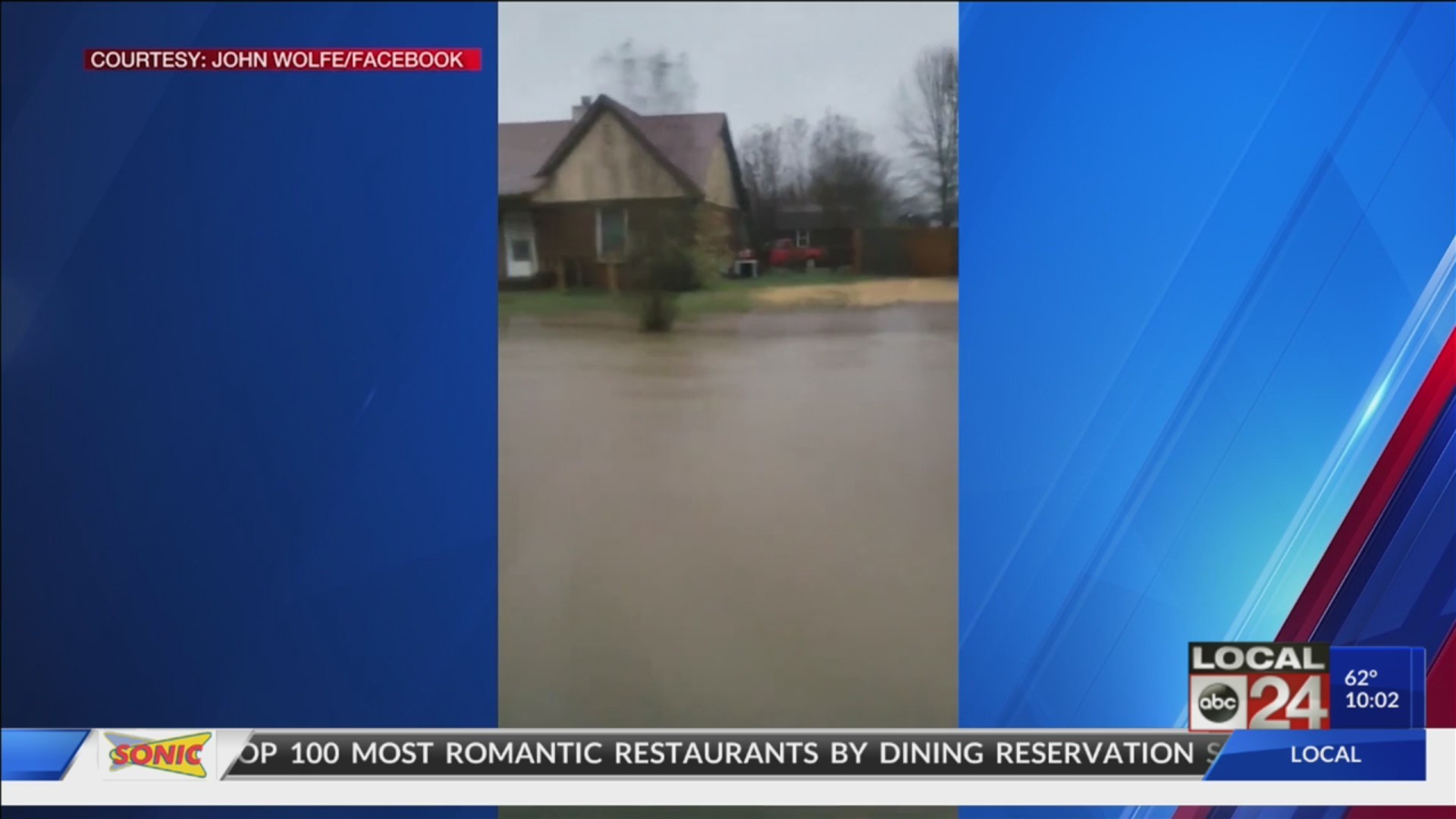 Weather Causes Flooding And Downed Trees In Tipton County