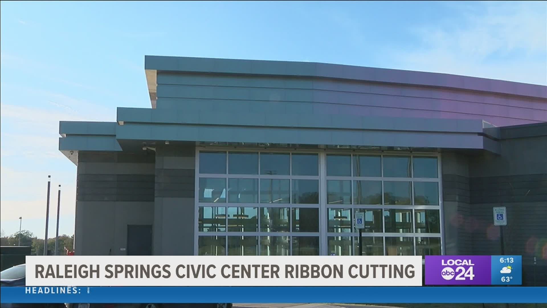 The $45 million project began in 2018 and replaces what was once the Raleigh Springs Mall.