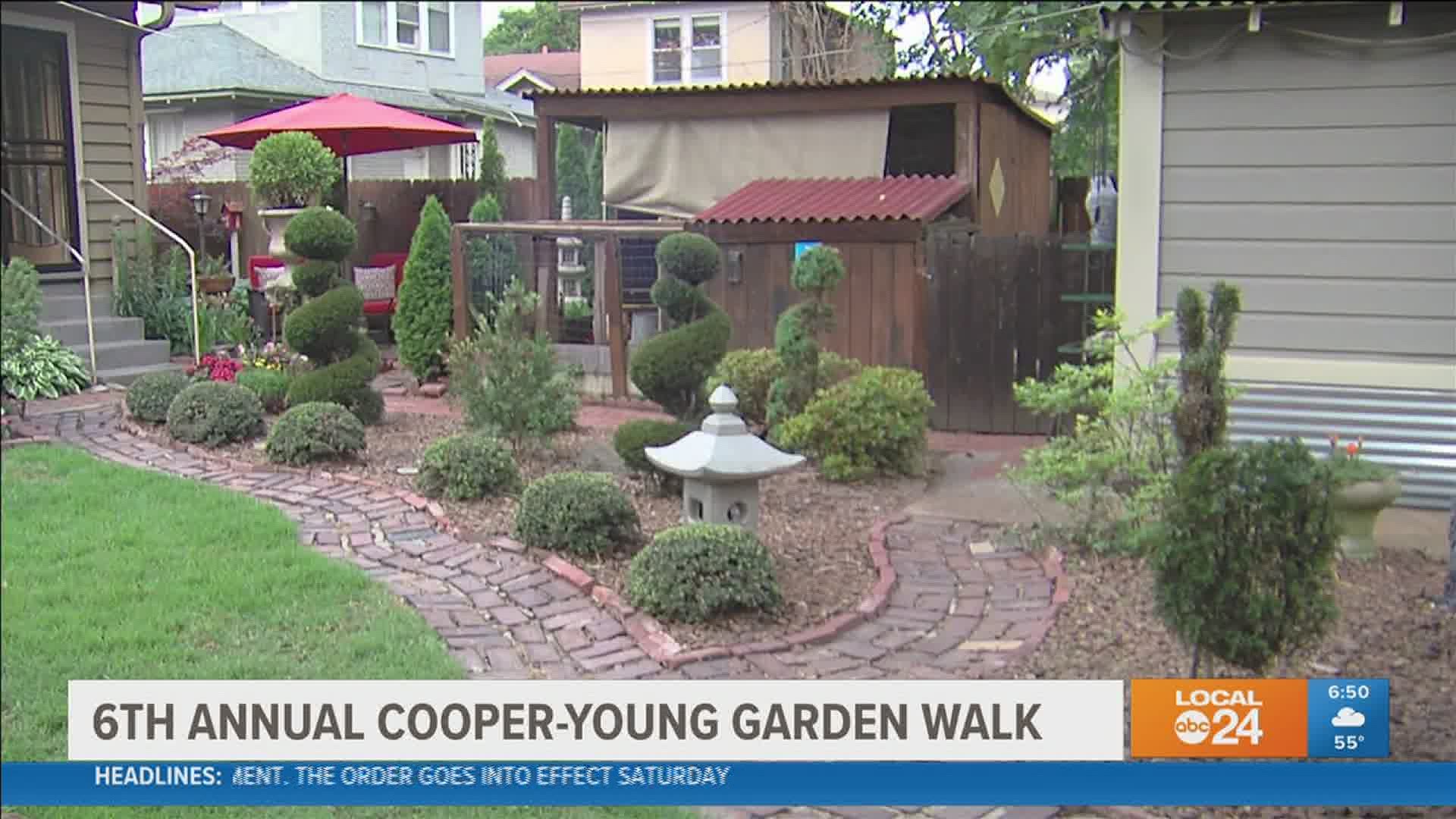The Cooper-Young Garden Walk is returning for its 6th year this Saturday and Sunday