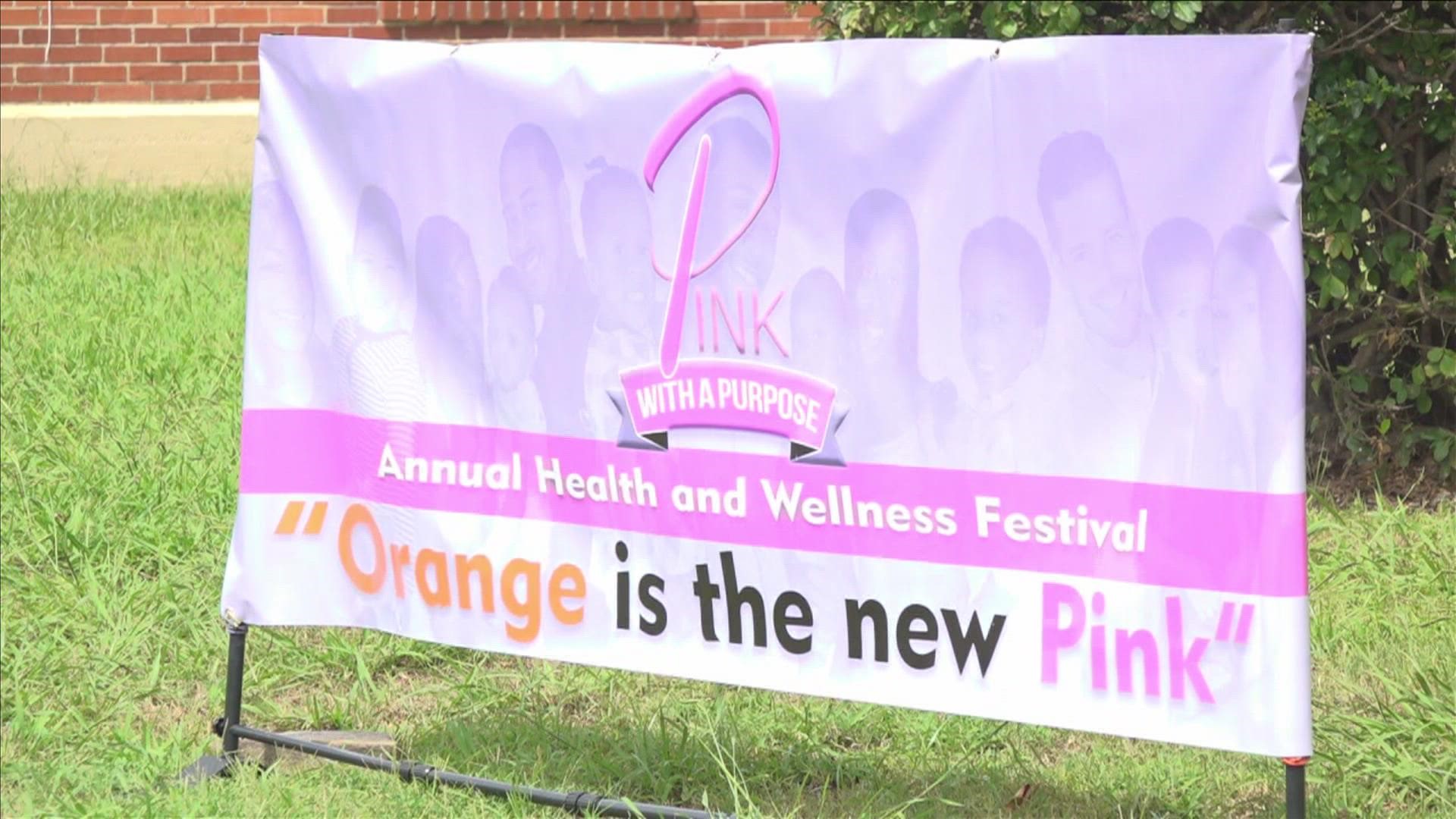 Organizers handed out food and held discussions on healthy resources, mobile mammograms, and more at the event at the Orange Mound Community Center.