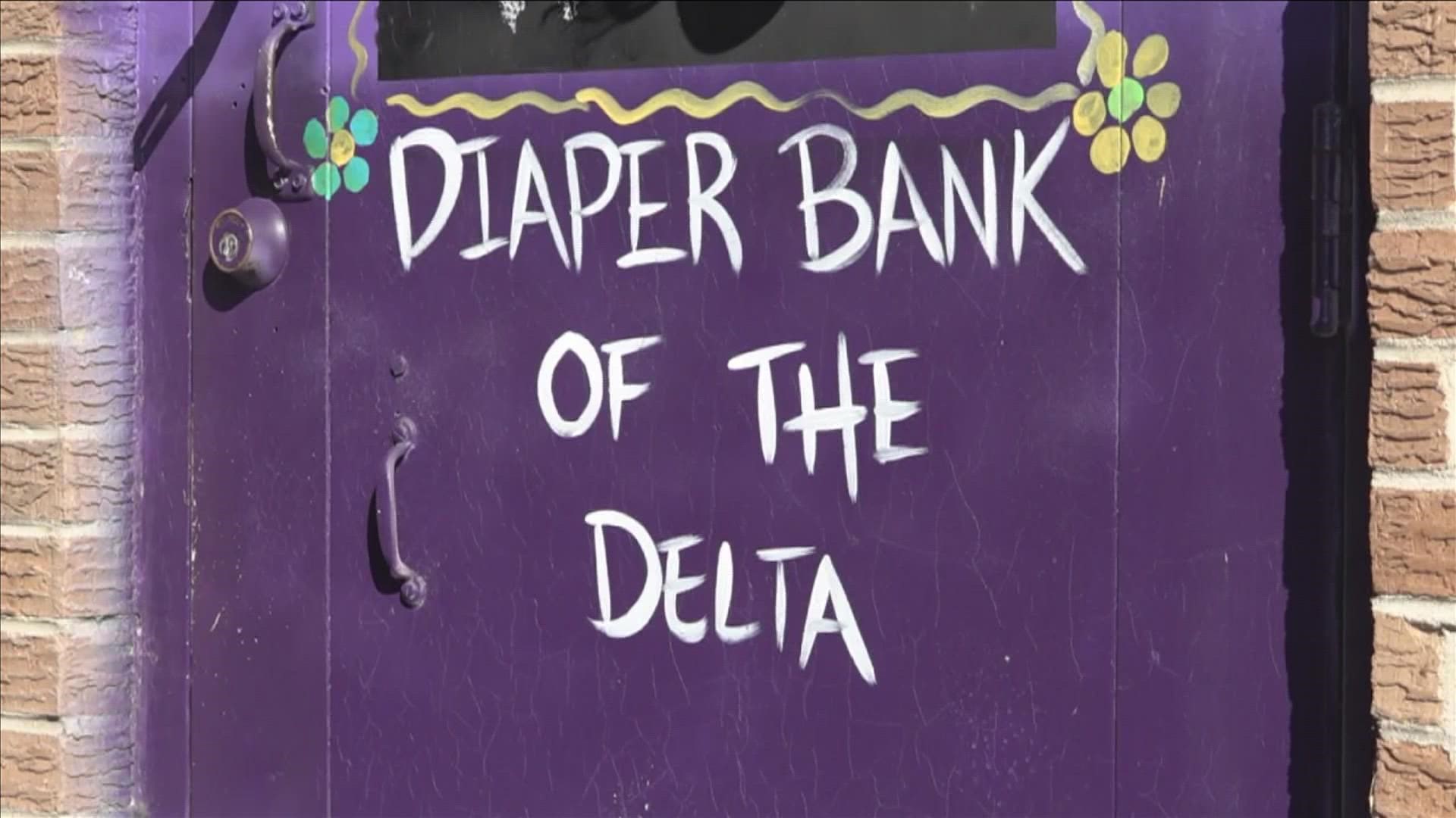 “The diaper bank is a basic need bank. To end diaper-need and period poverty," said Chelsea Presley, co-founder & Executive Director of the Diaper Bank of the Delta.