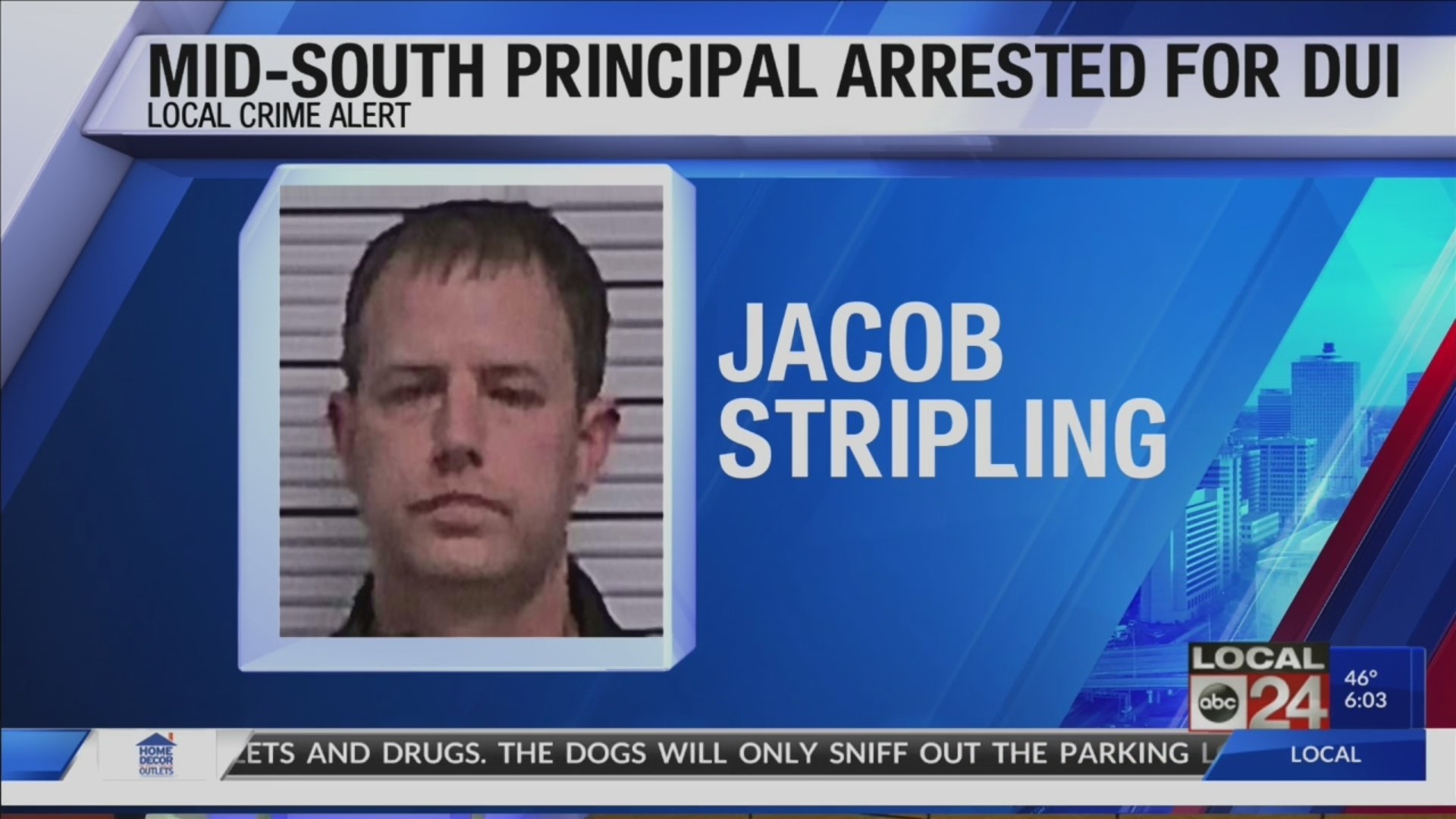 Principal of Olive Branch High School arrested for DUI