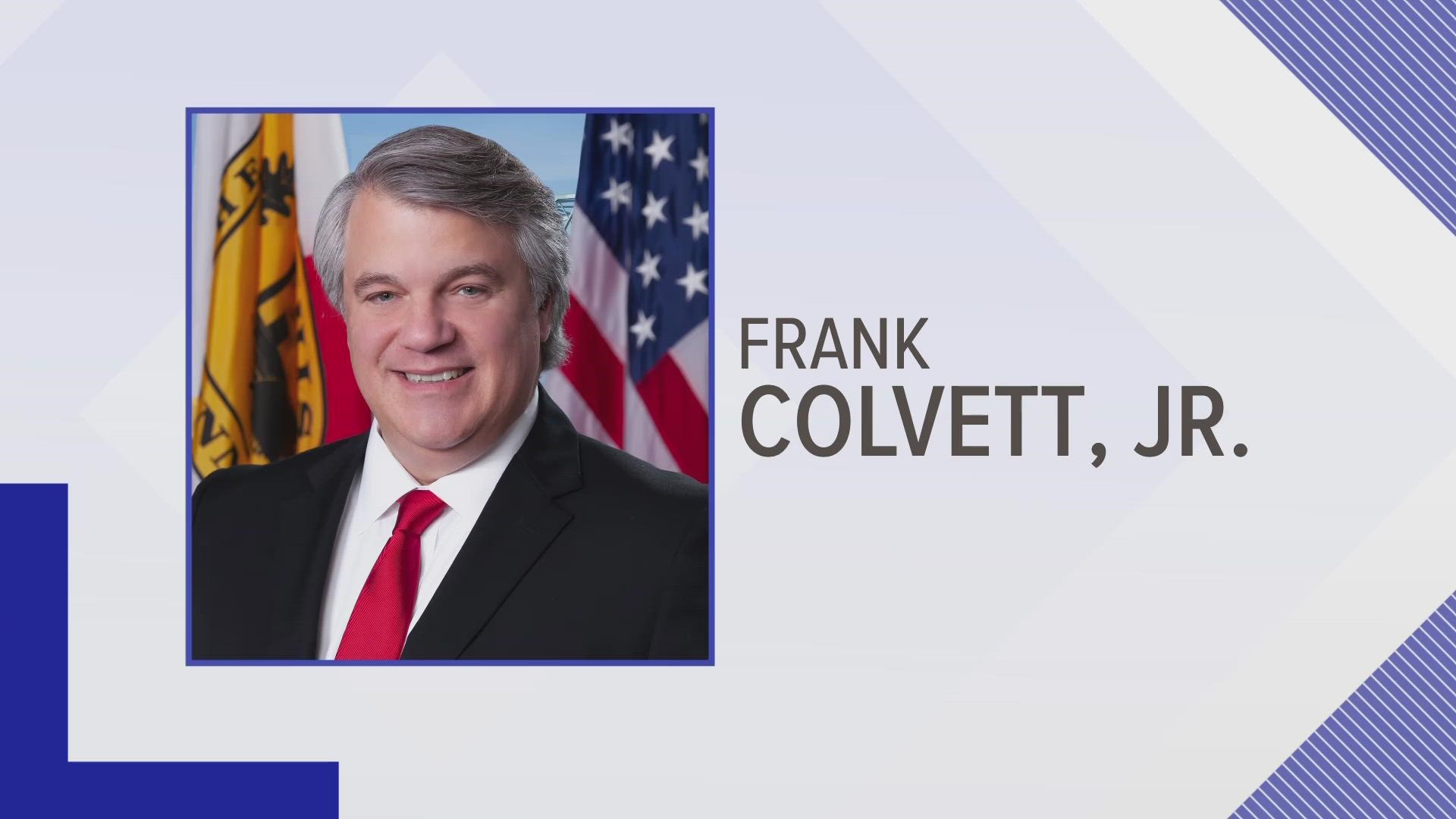 Although the race is non-partisan, Colvett is the first Republican to enter the race.