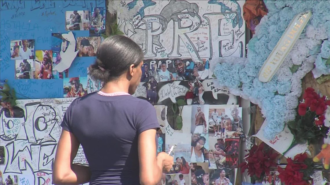Young Dolph memorial on Airways Boulevard set to be removed ...