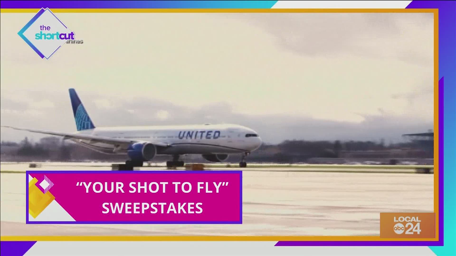 Join Sydney Neely as we take a closer look at United Airline's "Your Shot to Fly" sweepstakes! All that you need is your vaccine card and you'll be entered to win!