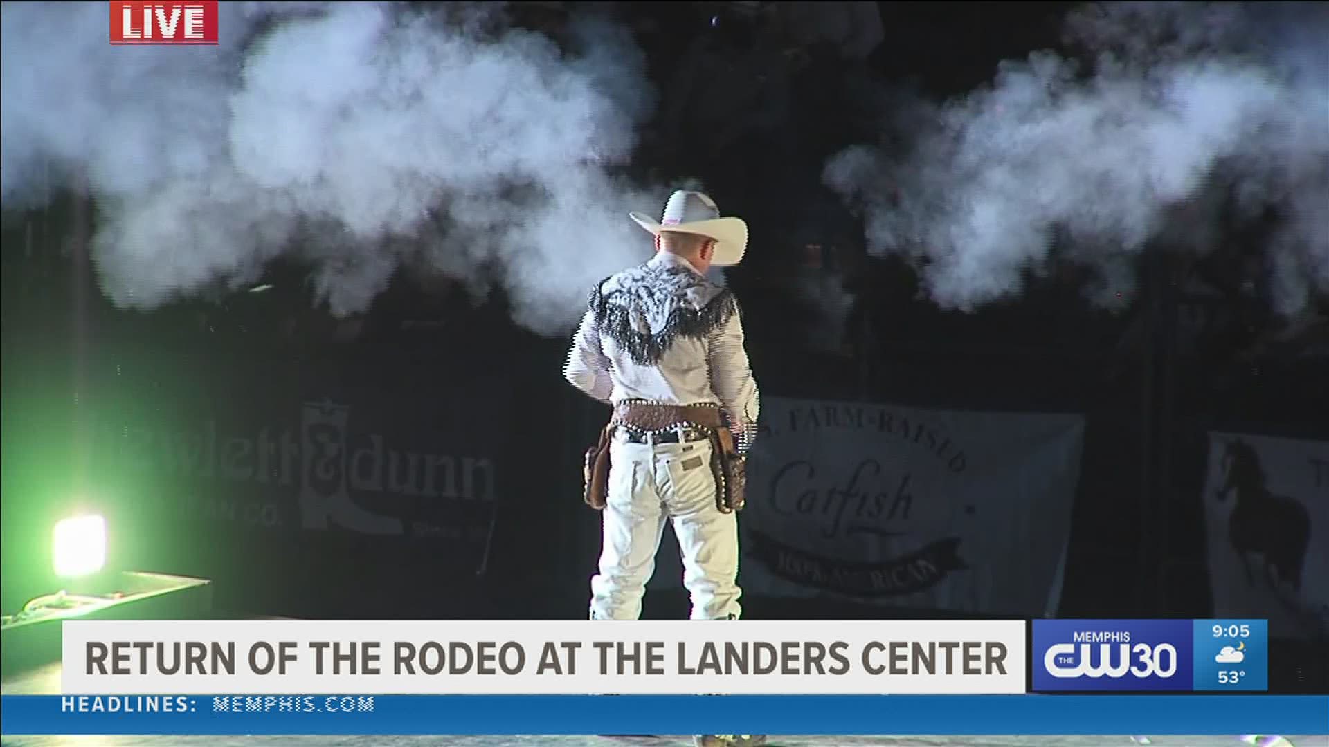 Rodeo of the MidSouth held at Landers Center since pandemic