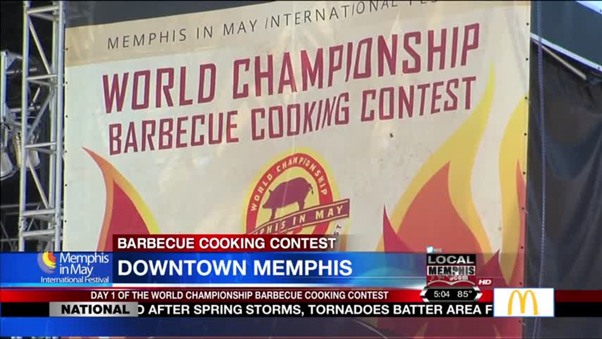 Memphis In May World Championship Barbecue Cooking Contest Kicks Off