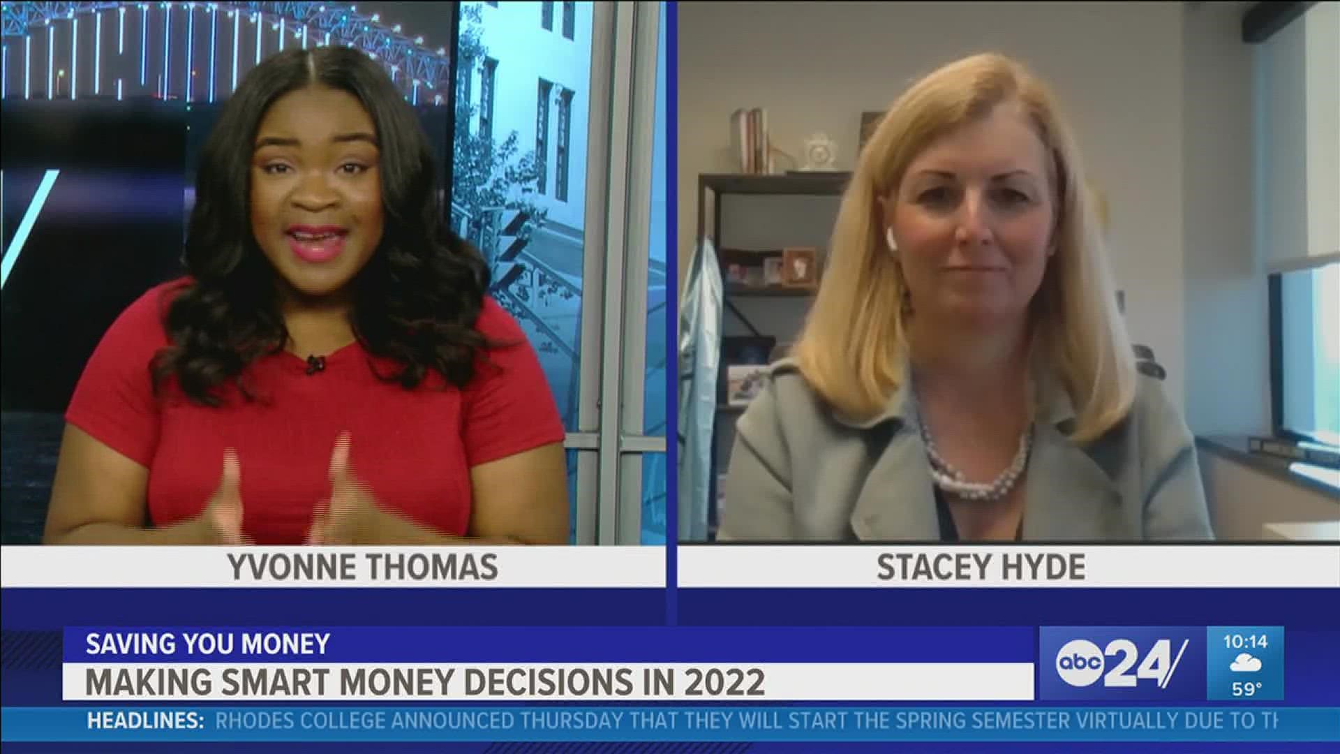 Stacey Hyde with Envision and Financial Planning shares smart strategies to save more, spend less, and pay off debt in 2022.