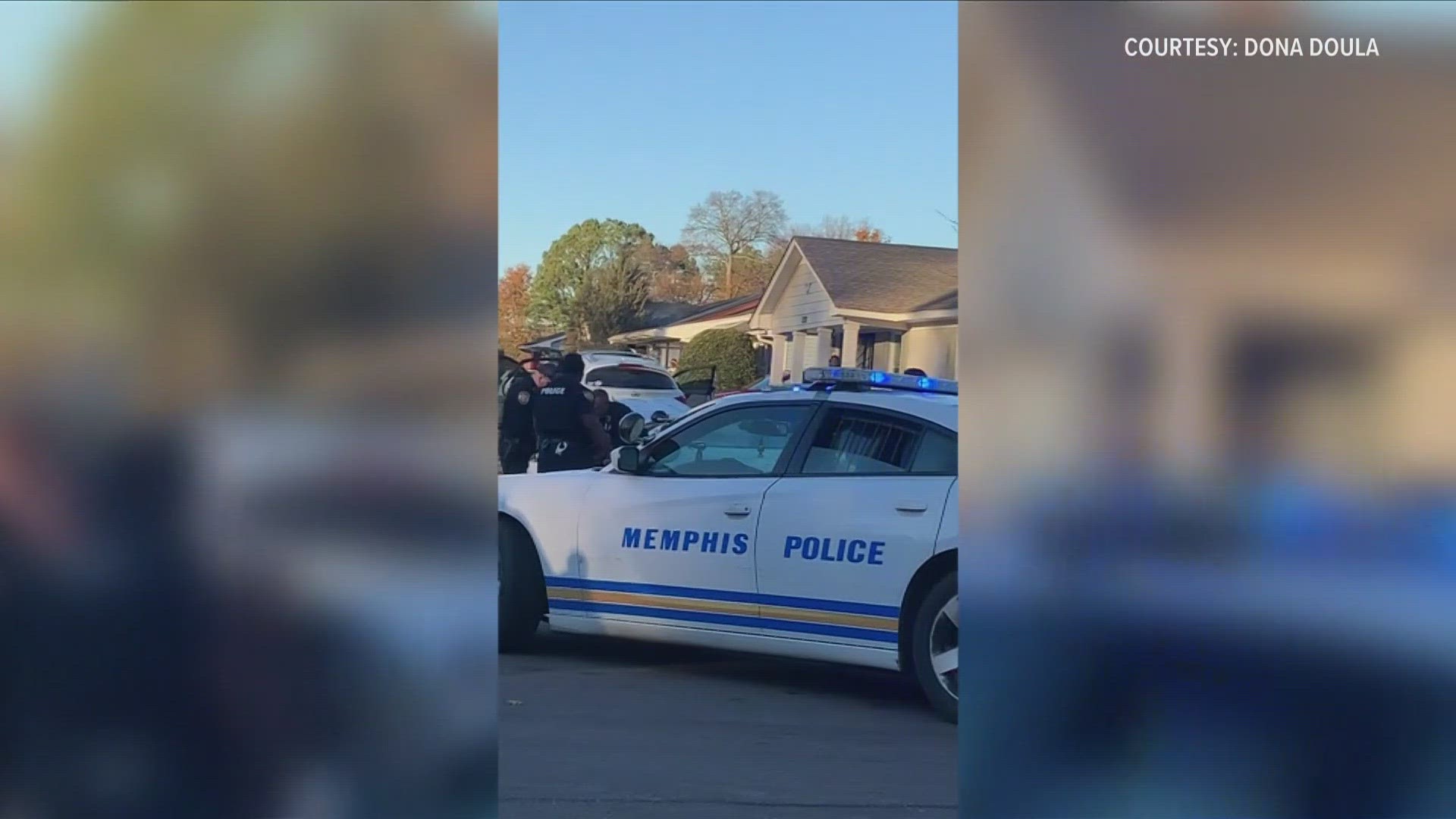 According to the Memphis Police Department (MPD), a Thursday chase in Whitehaven ended with a woman pedestrian dead, an officer injured and three suspects injured.