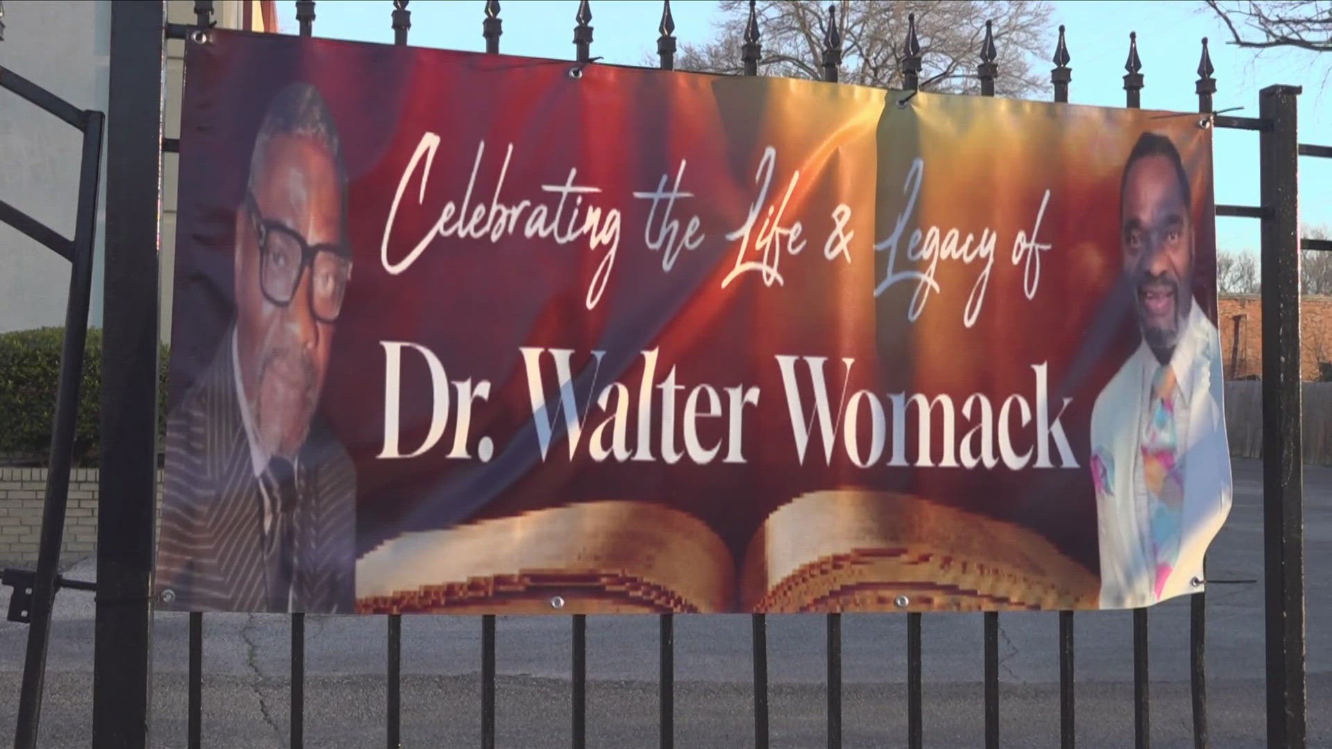Pastor Womack was described as an activist and trailblazer in the Memphis community.