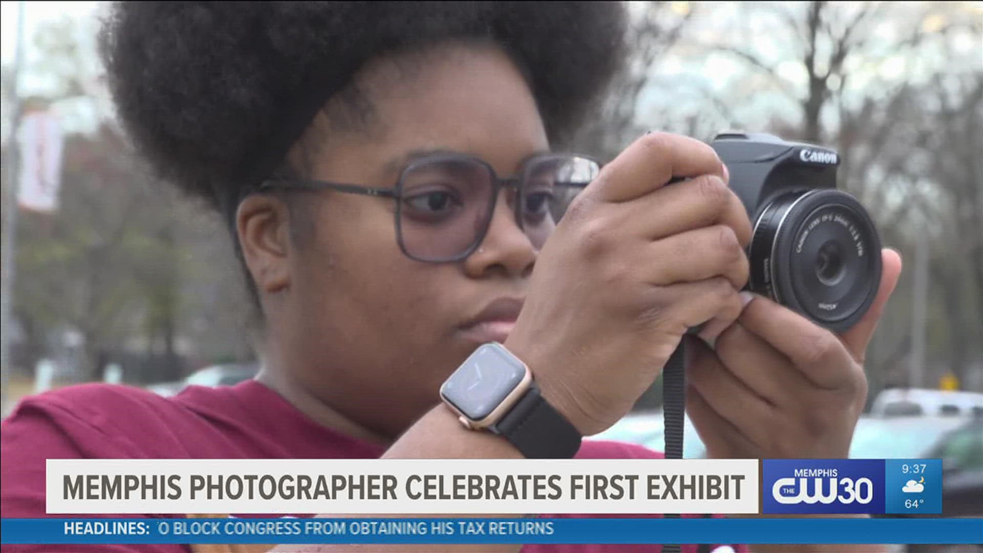 Meka Wilson’s exhibit is on display at the Ray and Joan Kroc Community Center in Midtown