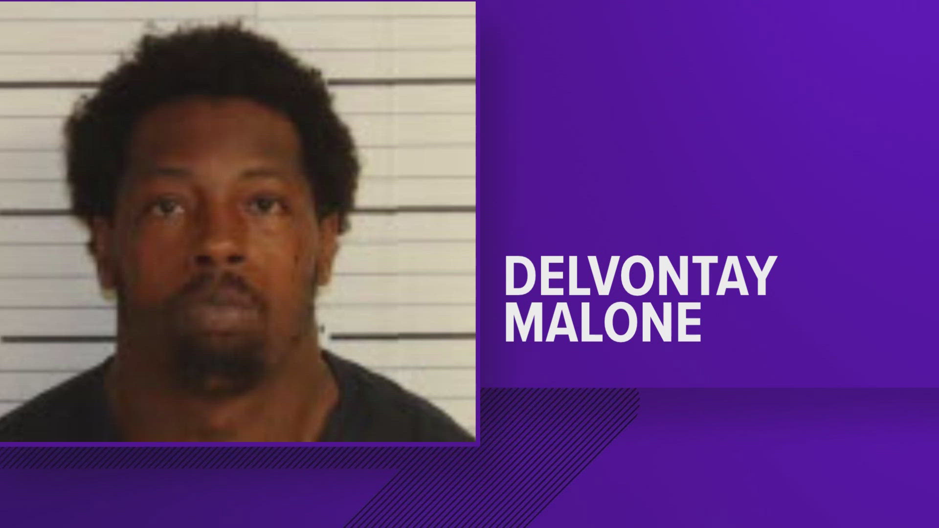 Delvontay Malone is charged with aggravated assault. He is in the Shelby County Jail on $35,000 bond.