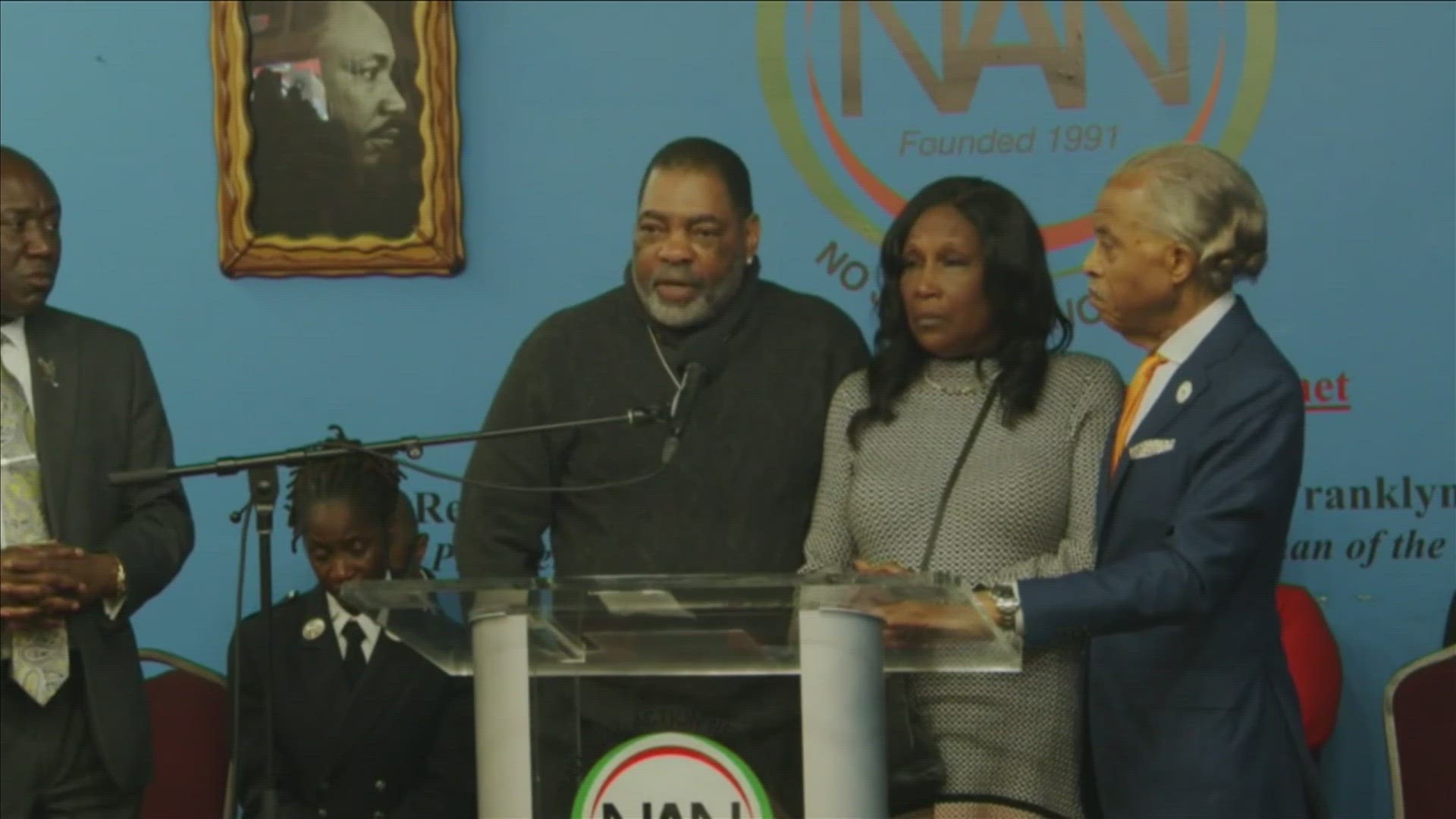 Rodney Wells said the family's life was turned upside down but that they will keep fighting for justice "for all sons."