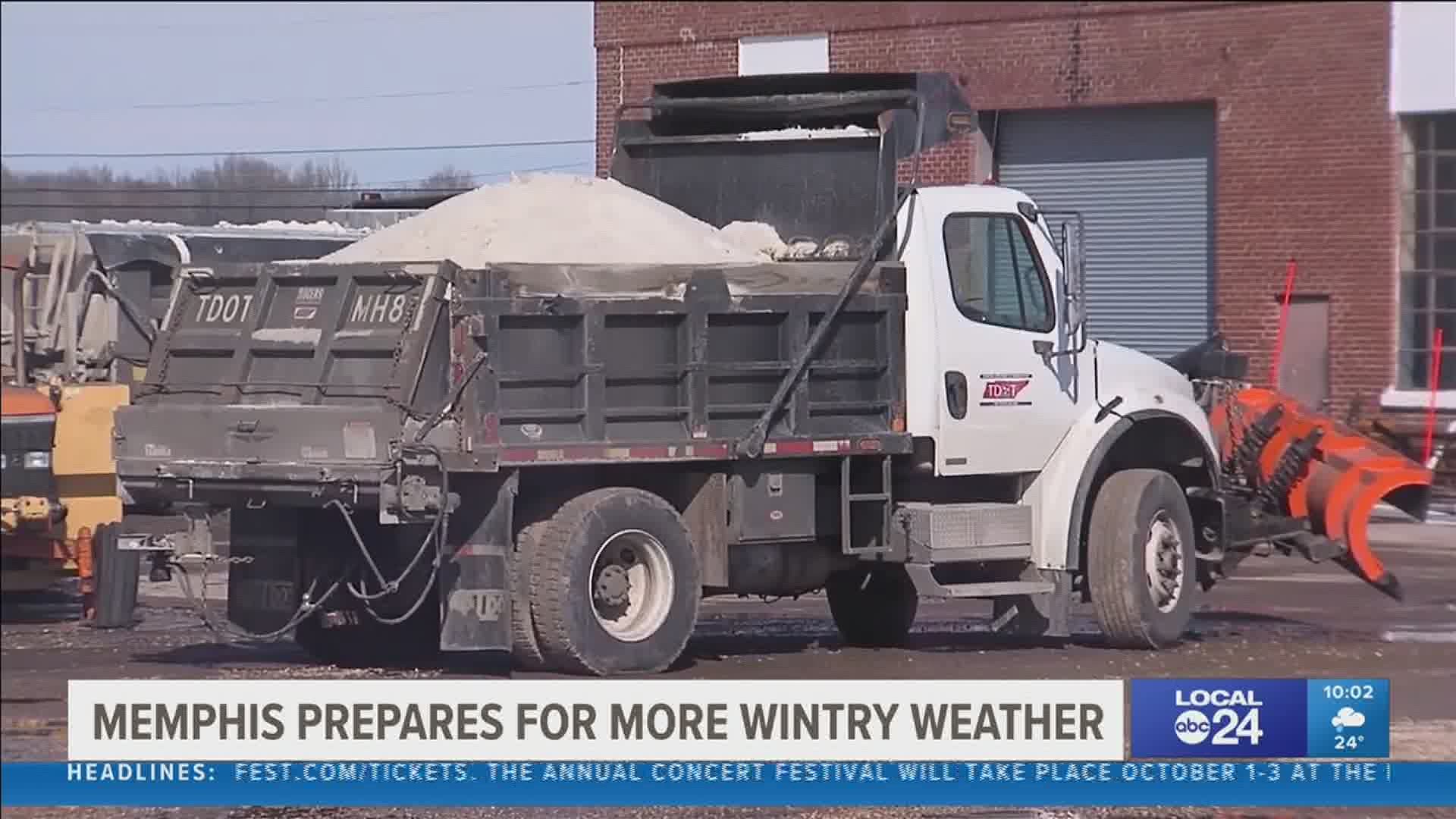 From roadways to fallen trees Memphis Public Works has a plan to keep citizens safe in the coming days.