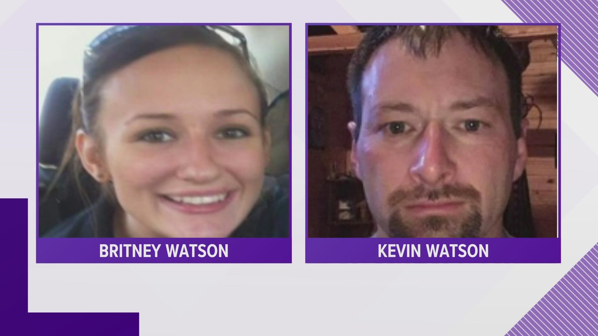 Britney Watson is believed to be dead, but positive identification has not been made, according to Haywood County Sheriff Billy Garrett Jr.