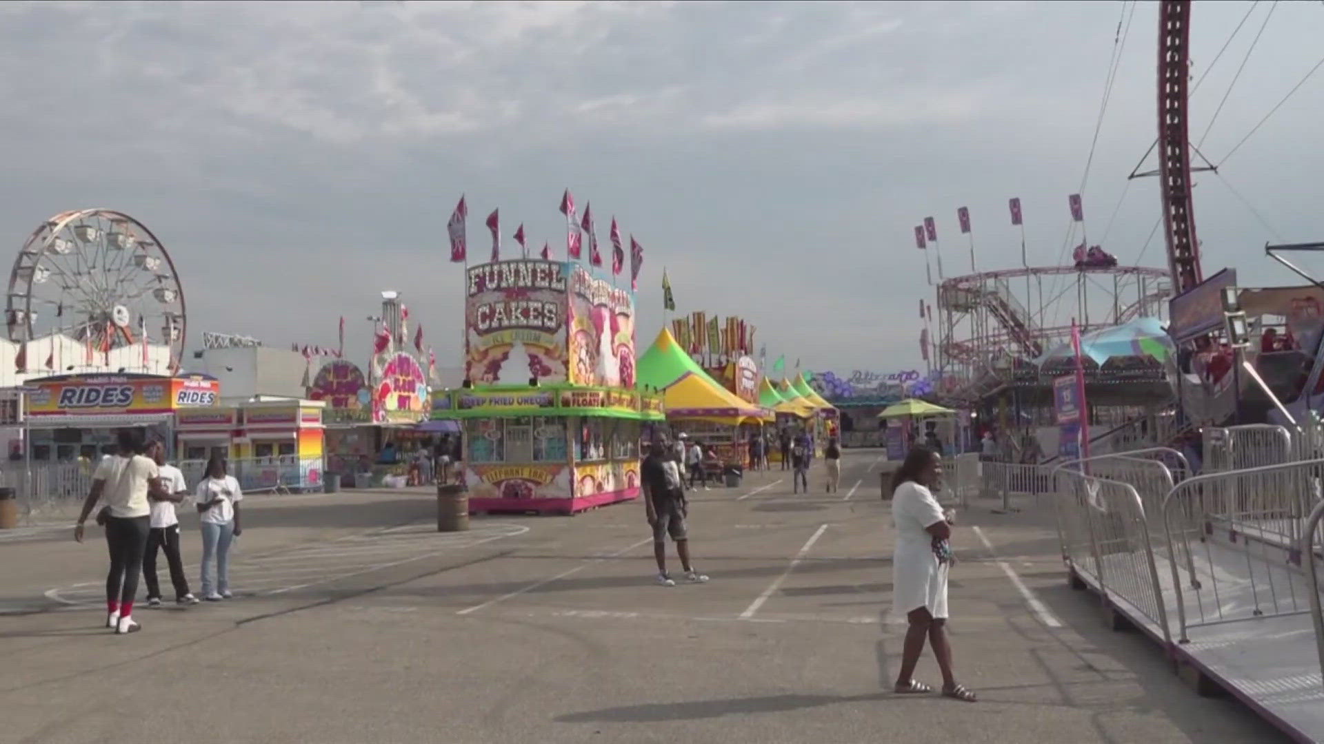 This weekend, the Bluff City Fair kicked off its inaugural fall event at Liberty Park.