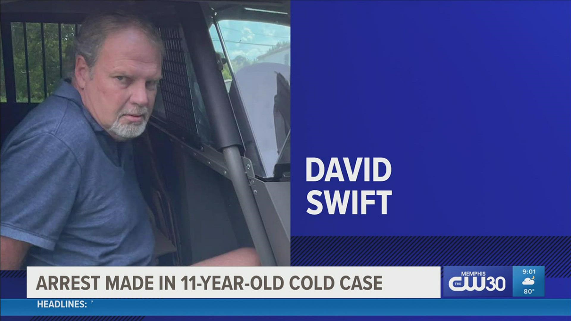 David Swift was arrested in Alabama Monday on a first-degree murder indictment for the 2011 murder of his wife, who filed for divorce 3 weeks before going missing.