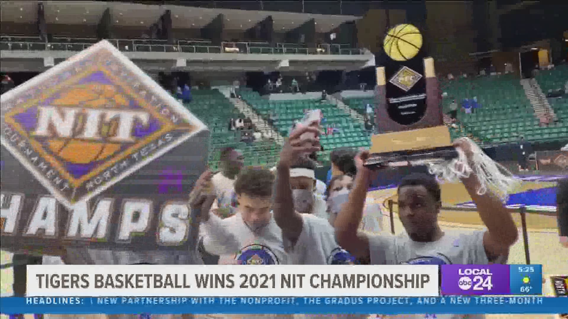 University of Memphis men’s basketball team wins NIT championship