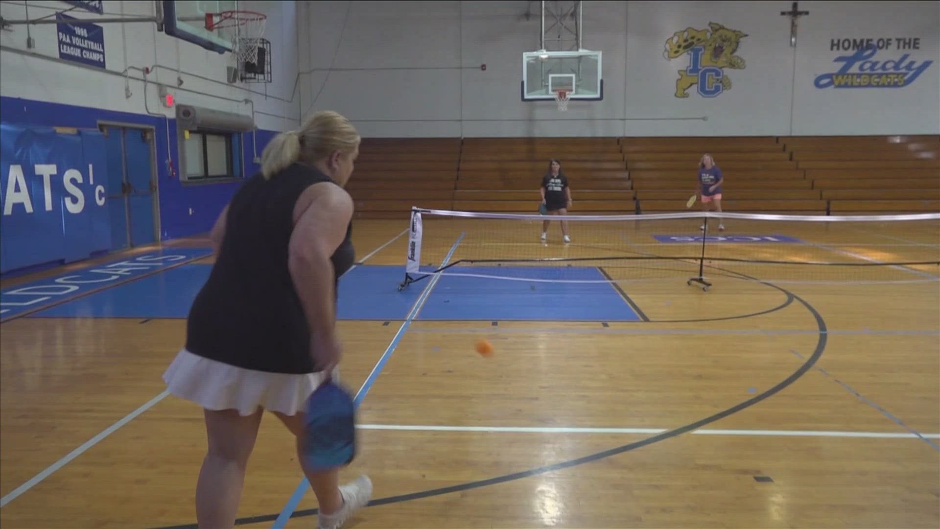 Experts said pickleball also helps with your physical health by improving hand-eye coordination, balance, and agility.