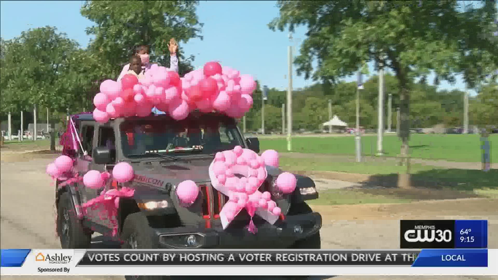 6th Annual Sista Strut drive-thru parade