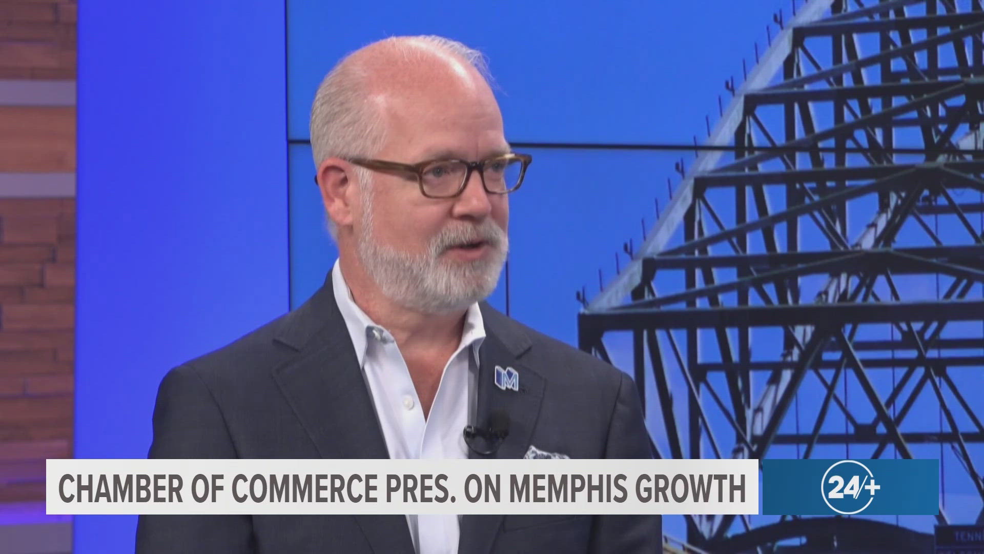 ABC24's Kevin McNamara sits down with the Greater Memphis Chamber CEO Ted Townsend to talk growth