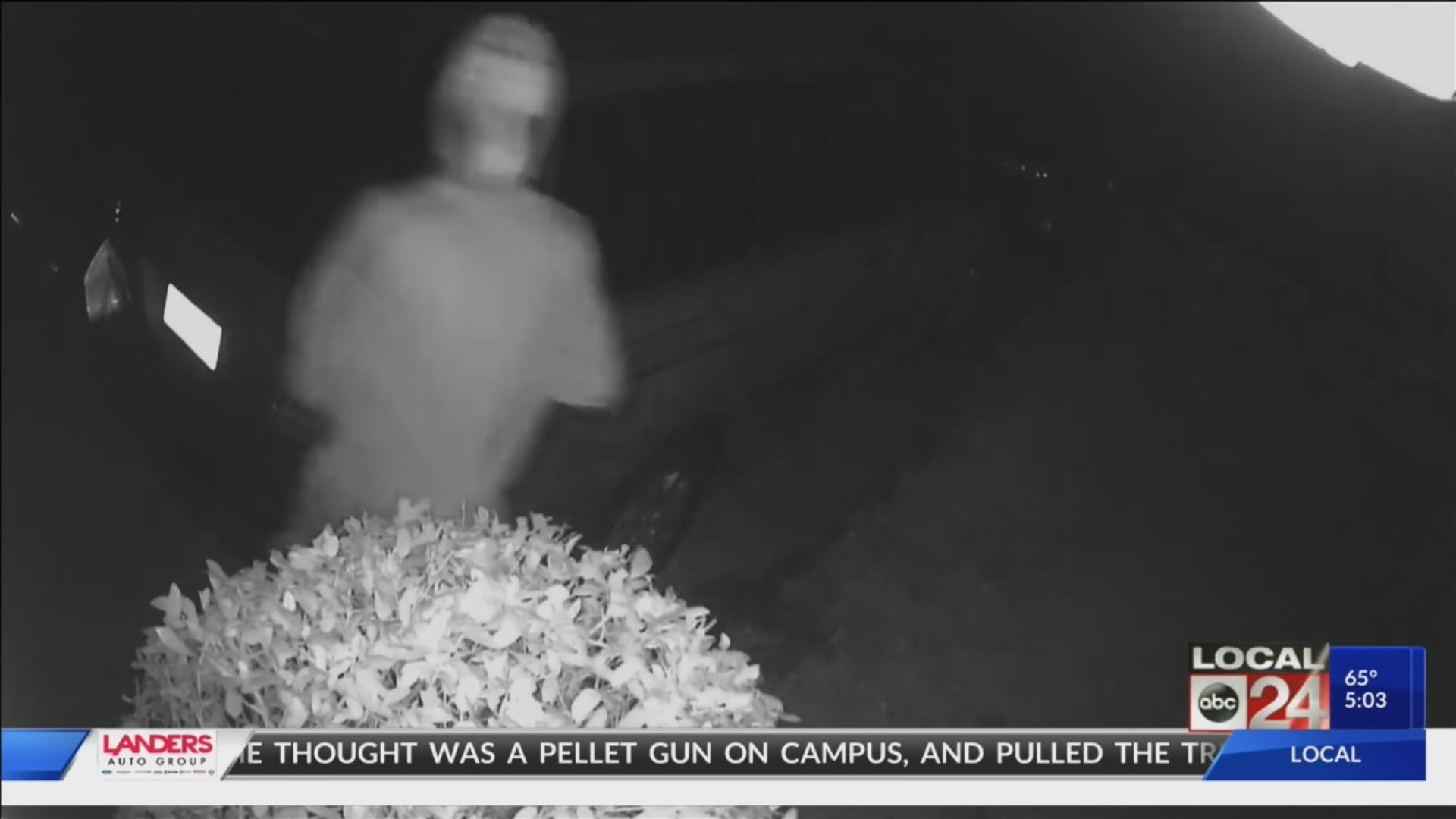 For more than a year, a man has been creeping around Lakeland area & breaking into cars