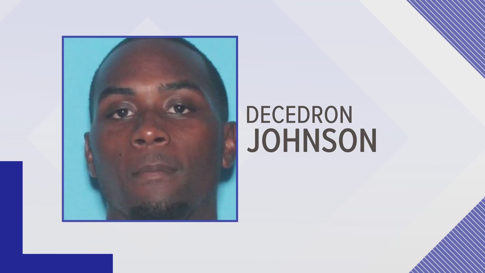 Horn Lake Police said Decedron Johnson, who they said is the suspect of a deadly shooting Thursday afternoon, was arrested in Coahoma County, Mississippi.