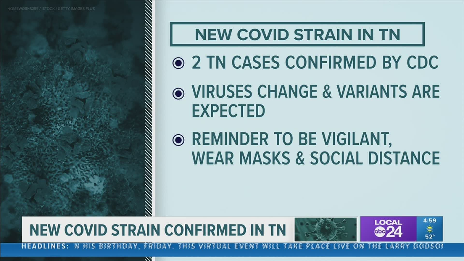 This does not change the state's response to COVID, but serves as a reminder to be vigilant.