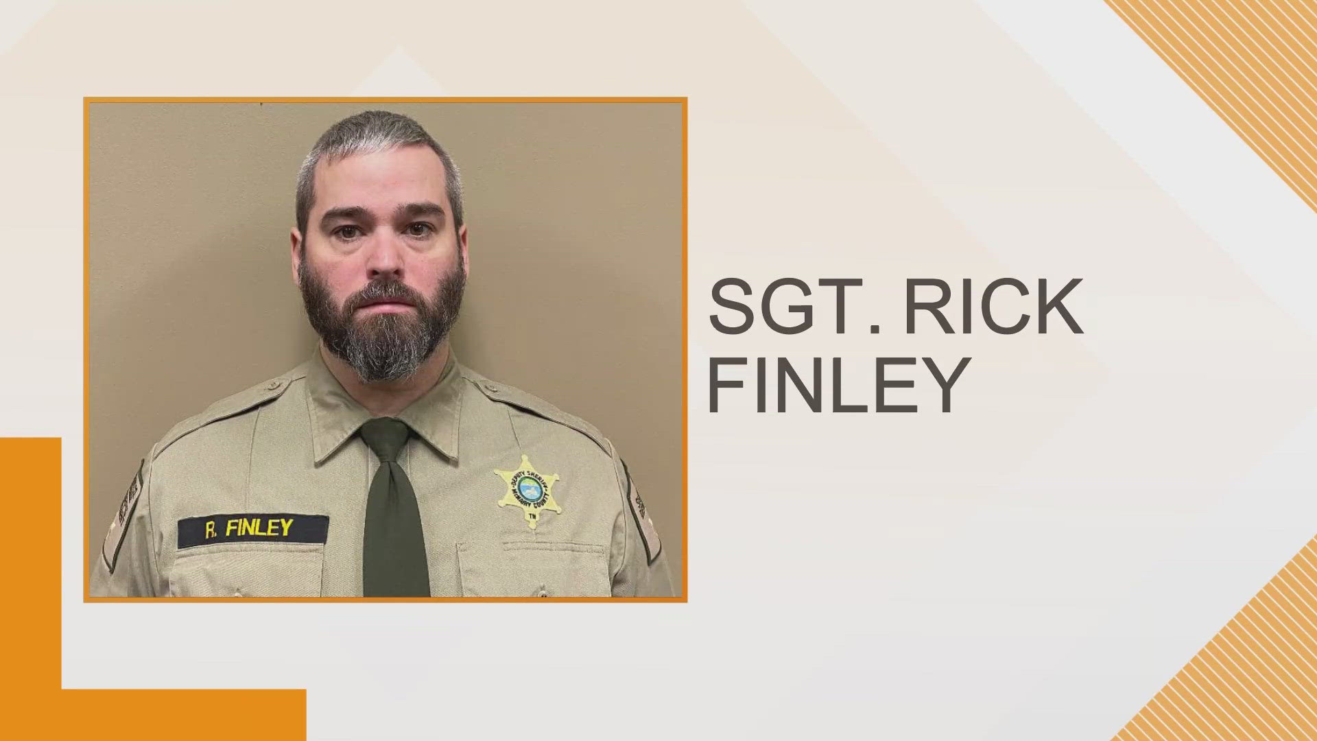 The TBI said Sgt. Rick Finley was shot and killed by a suspect while answering a call about a suspicious person outside a Selmer home Saturday.