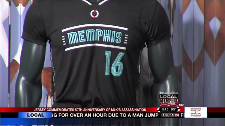 memphis grizzlies martin luther king jersey