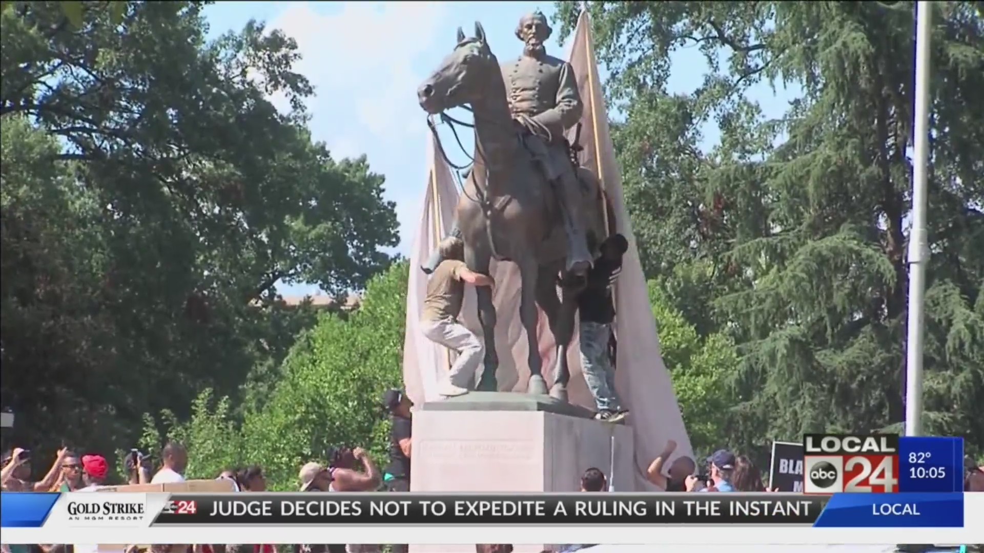 Play to be written about the removal of Confederate statues in Memphis