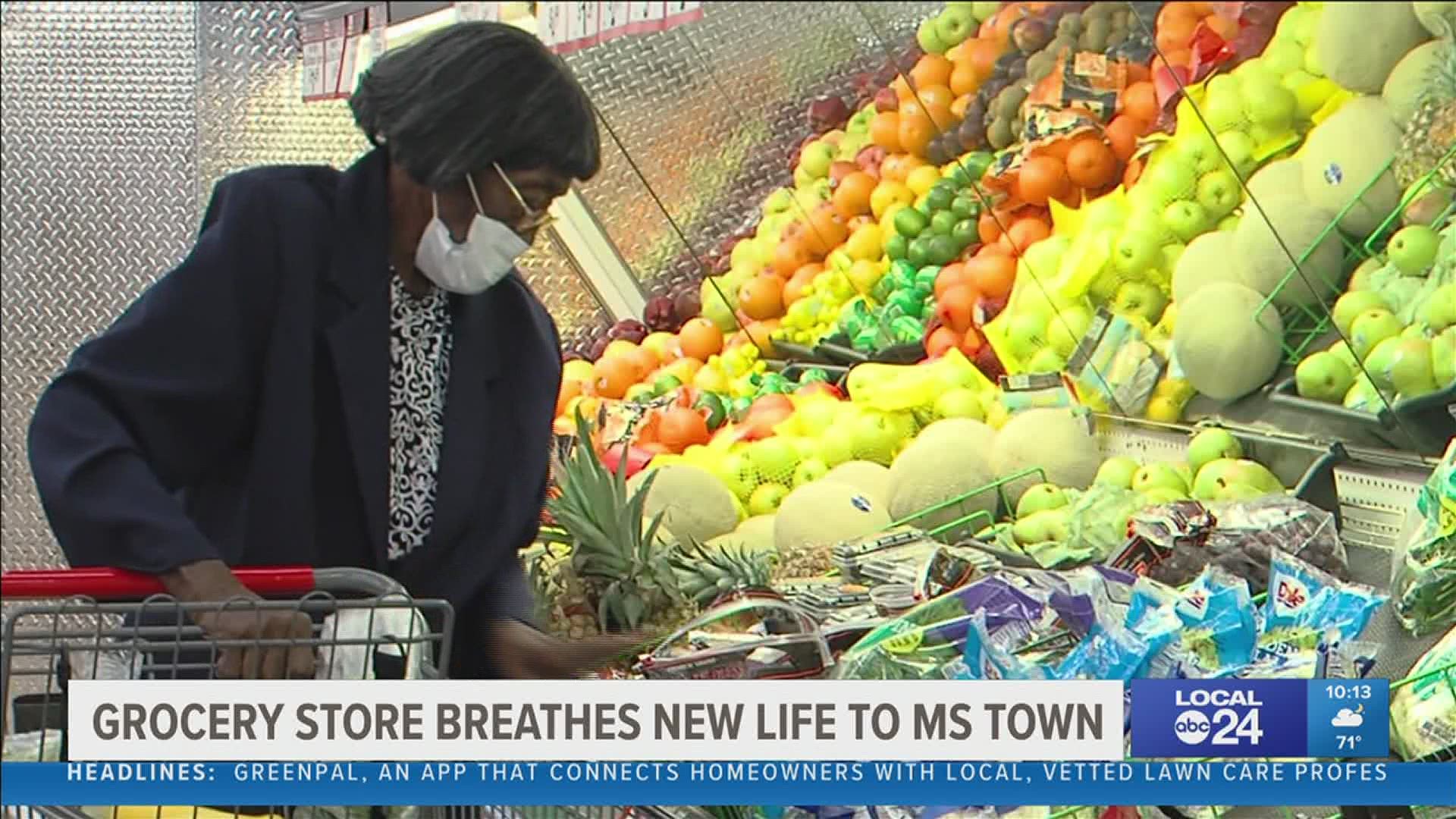 Local 24 News Weeknight Anchor Katina Rankin talked to the owner and residents about the new store they hope breathes life back into the small Mississippi city.