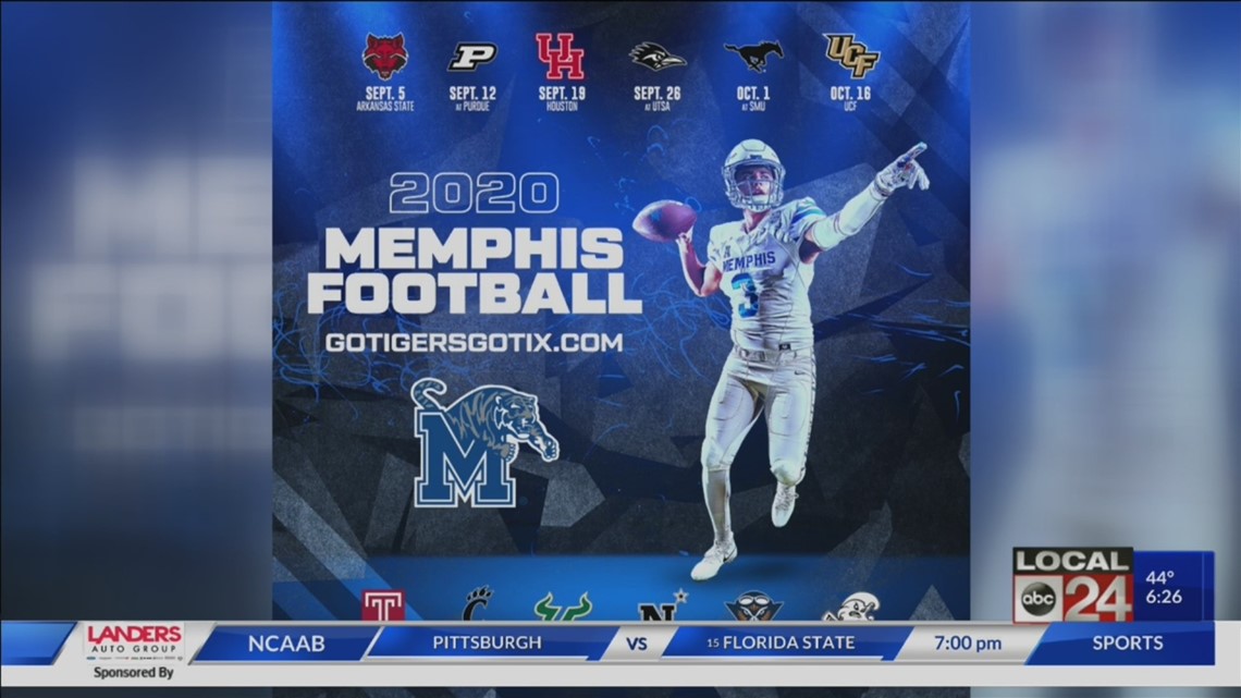 Memphis Tigers release 2020 football schedule