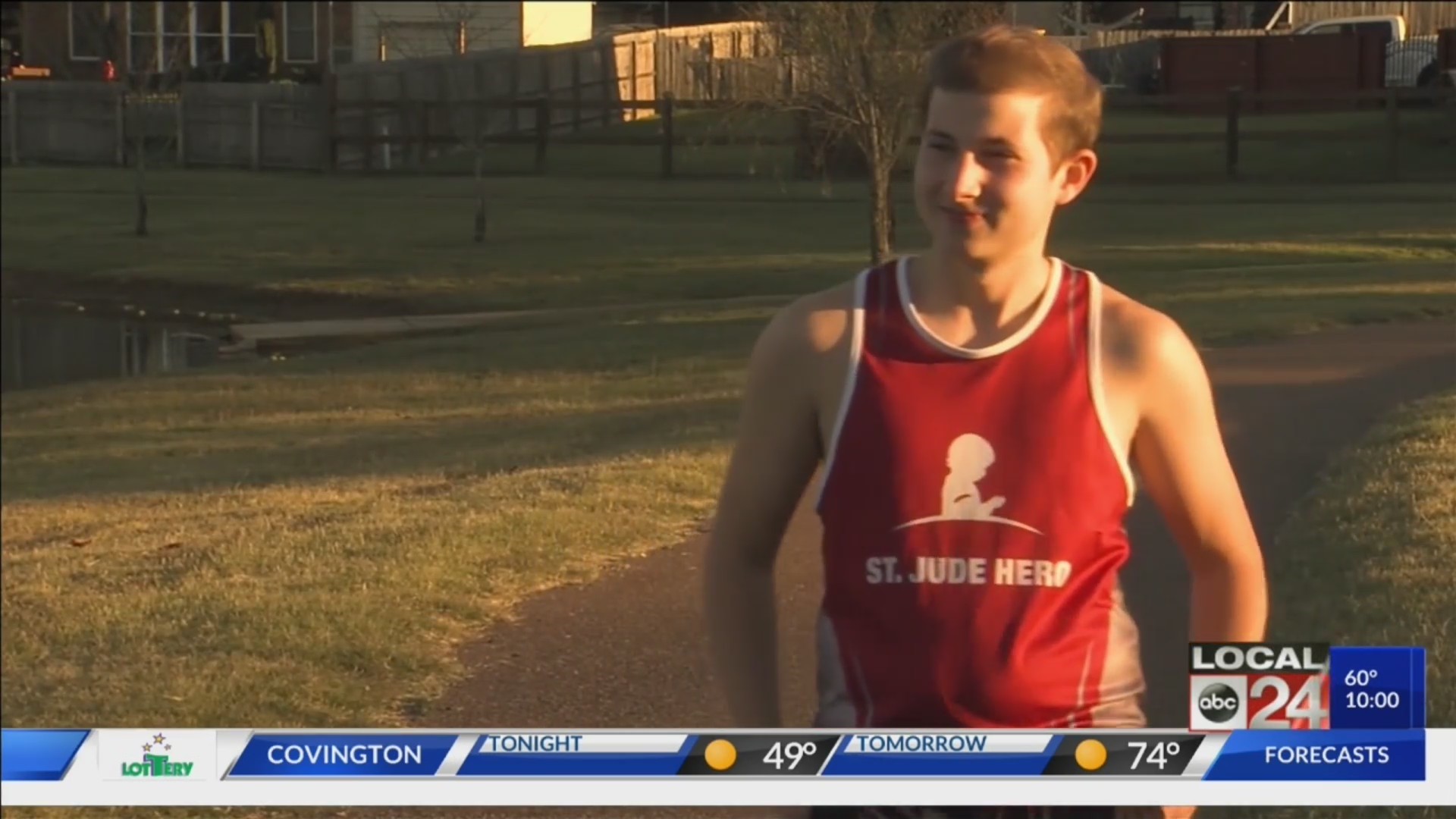 Cancer survivor runs marathons as a way to give back to St. Jude Children's Research Hospital